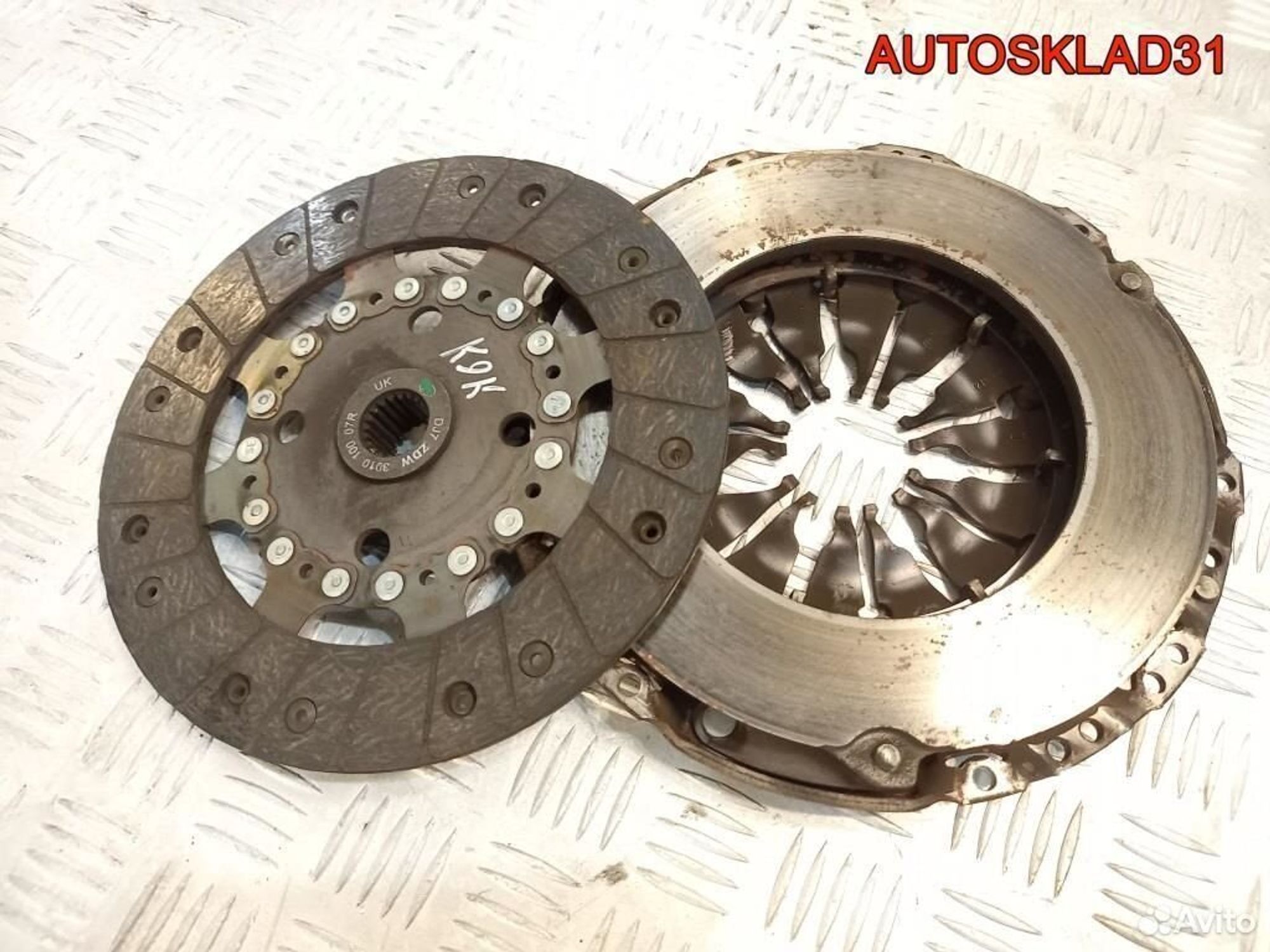 Комплект сцепления Renault Sandero K9K 302050418R, 4600 рублей, Дубовое