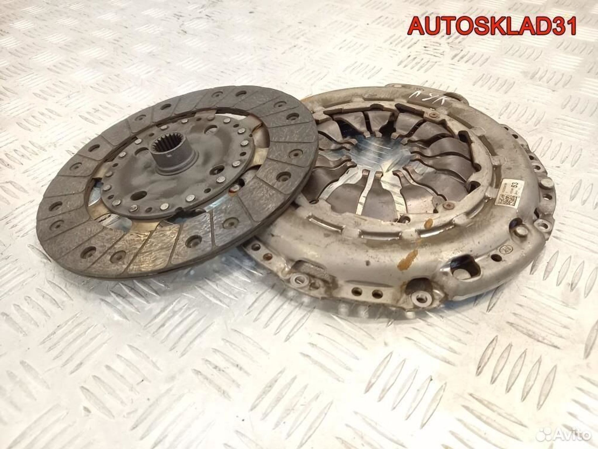 Комплект сцепления Renault Sandero K9K 302050418R, 4600 рублей, Дубовое