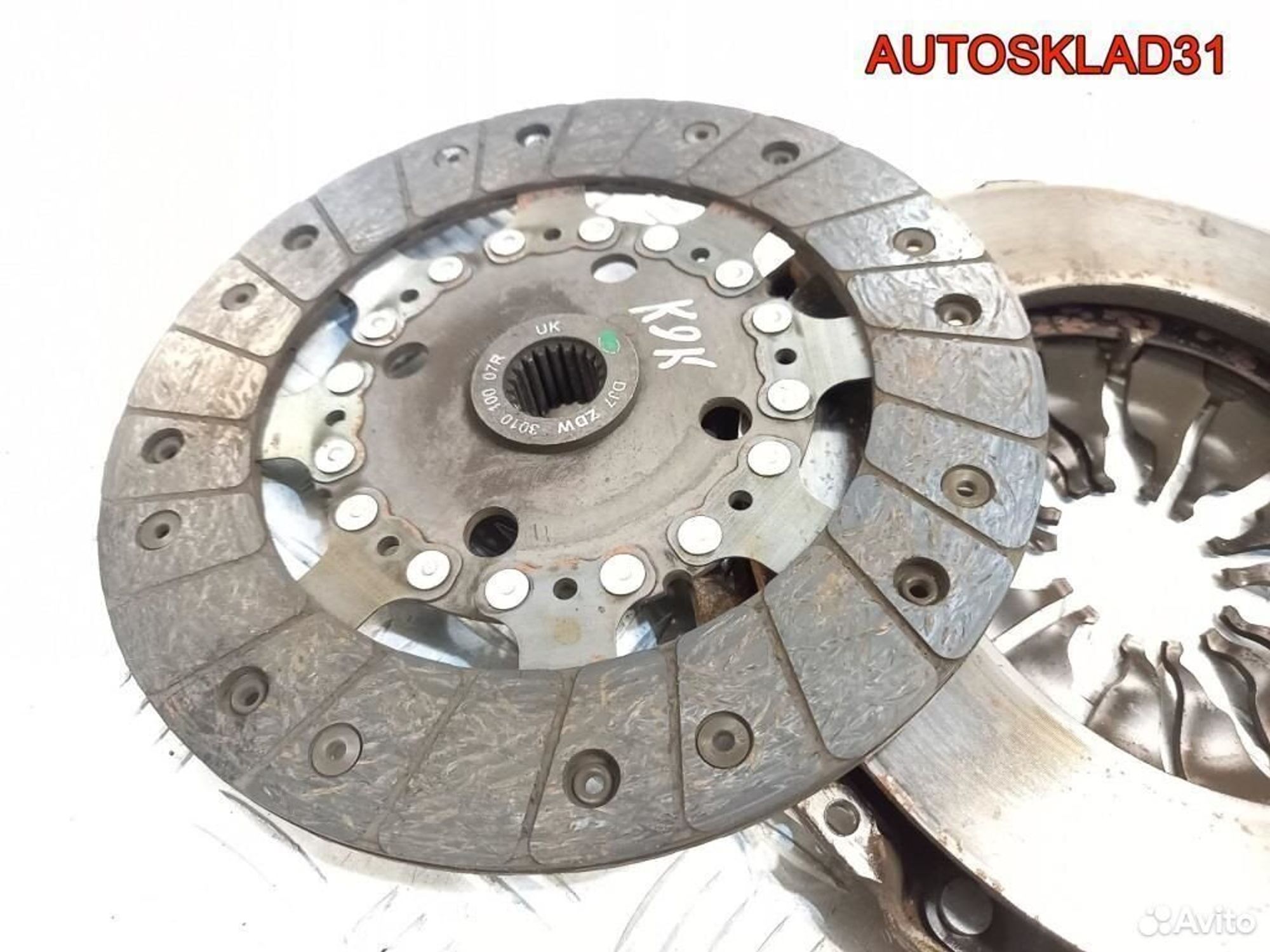 Комплект сцепления Renault Sandero K9K 302050418R, 4600 рублей, Дубовое