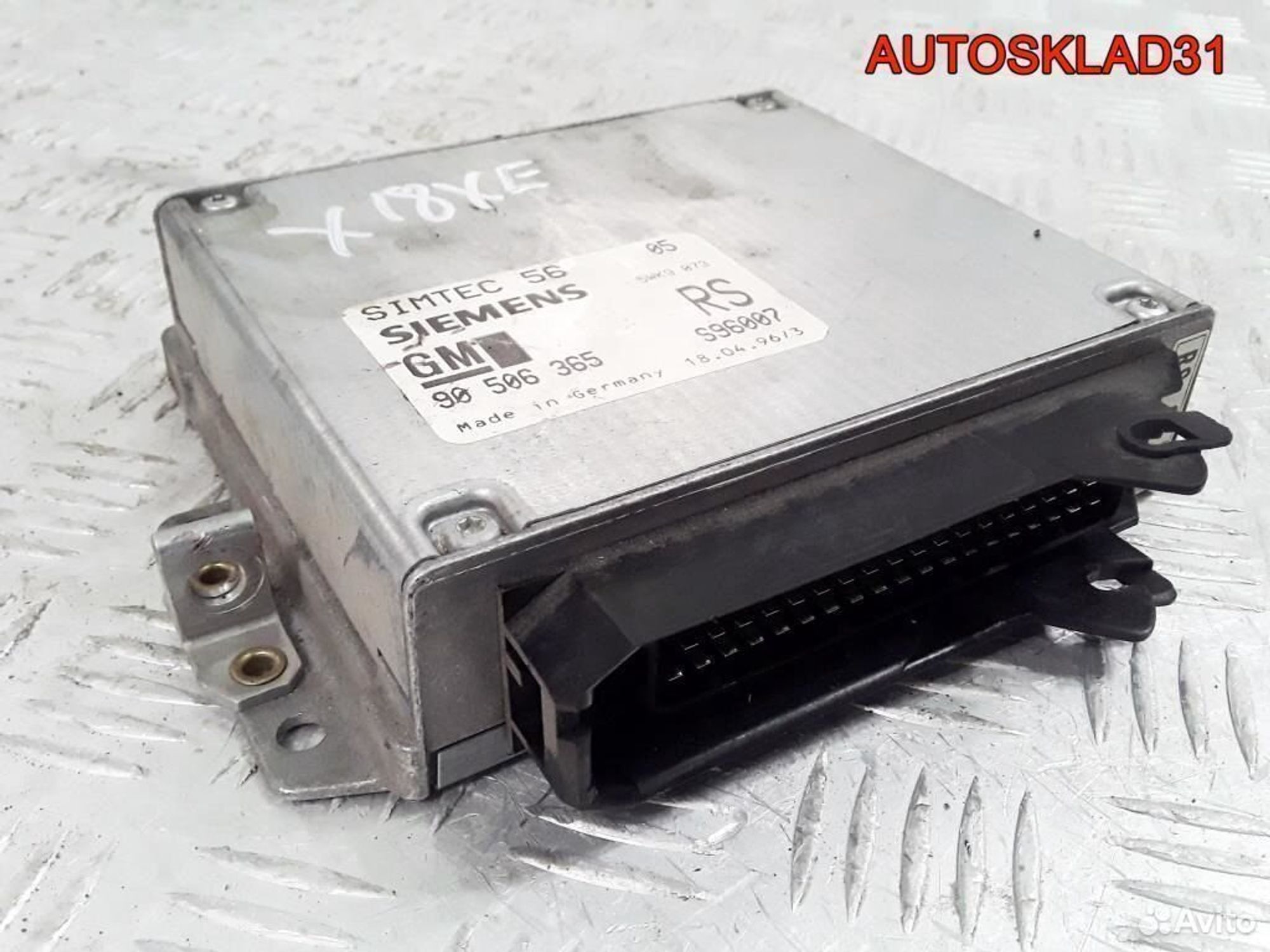 Эбу Opel Vectra B 1.8 X18XE 90506365, 3600 рублей, Дубовое