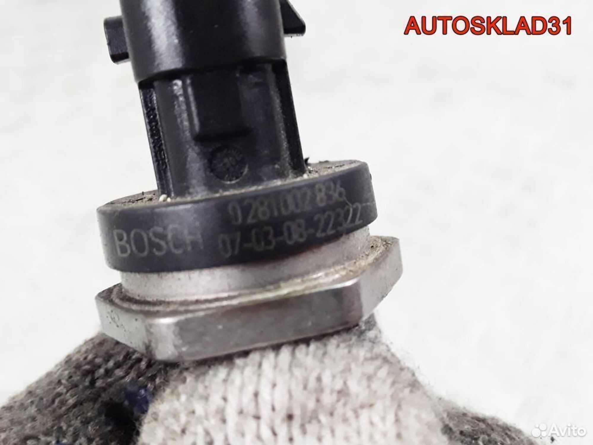 Датчик давления топлива Renault Megane 0281002836, 3600 рублей, Дубовое