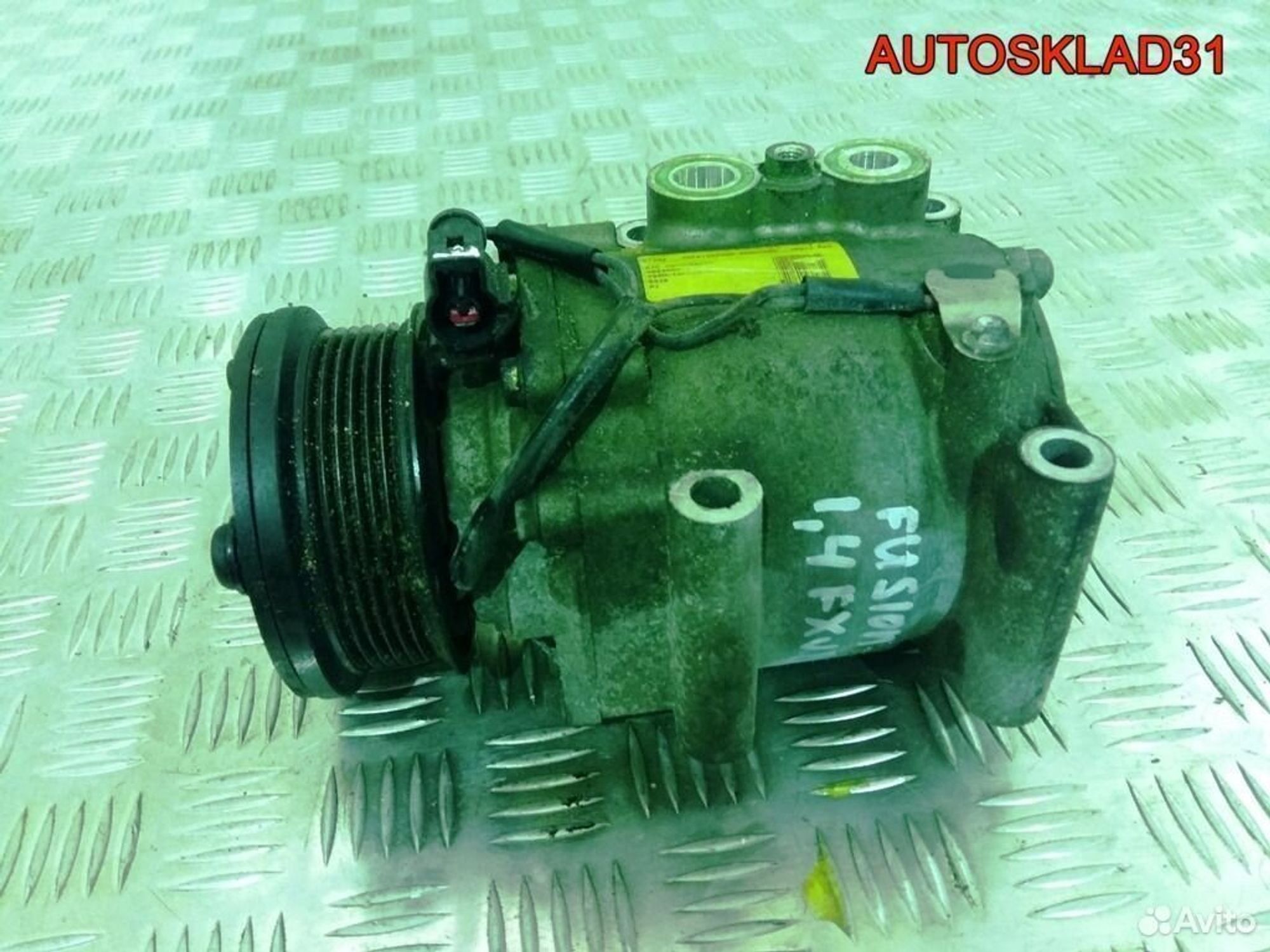 Компрессор кондиционера Ford Fusion YS4H19D629AC, 2000 рублей, Дубовое