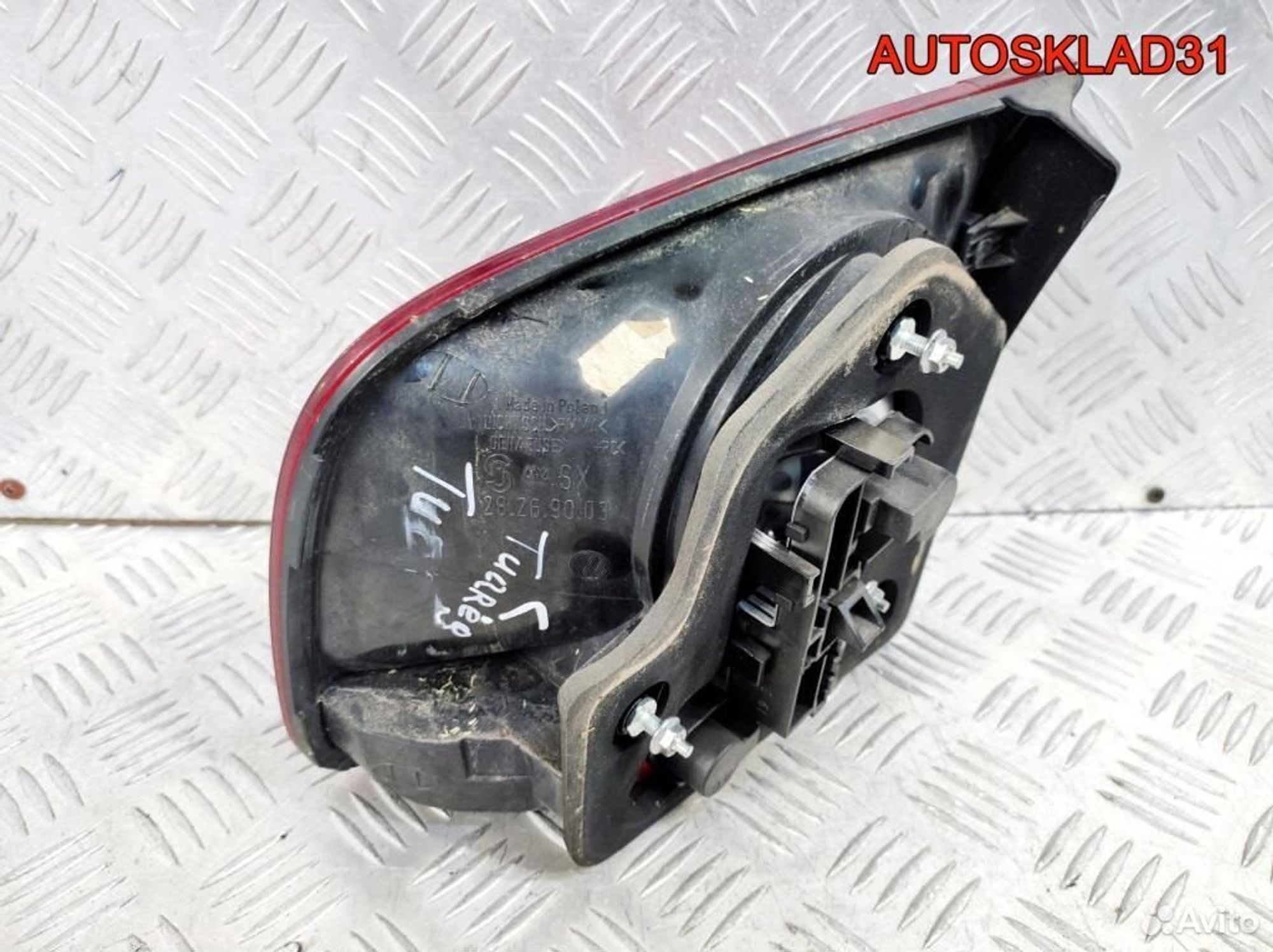 Фонарь задний внутренний левый VW Touareg, 3200 рублей, Дубовое