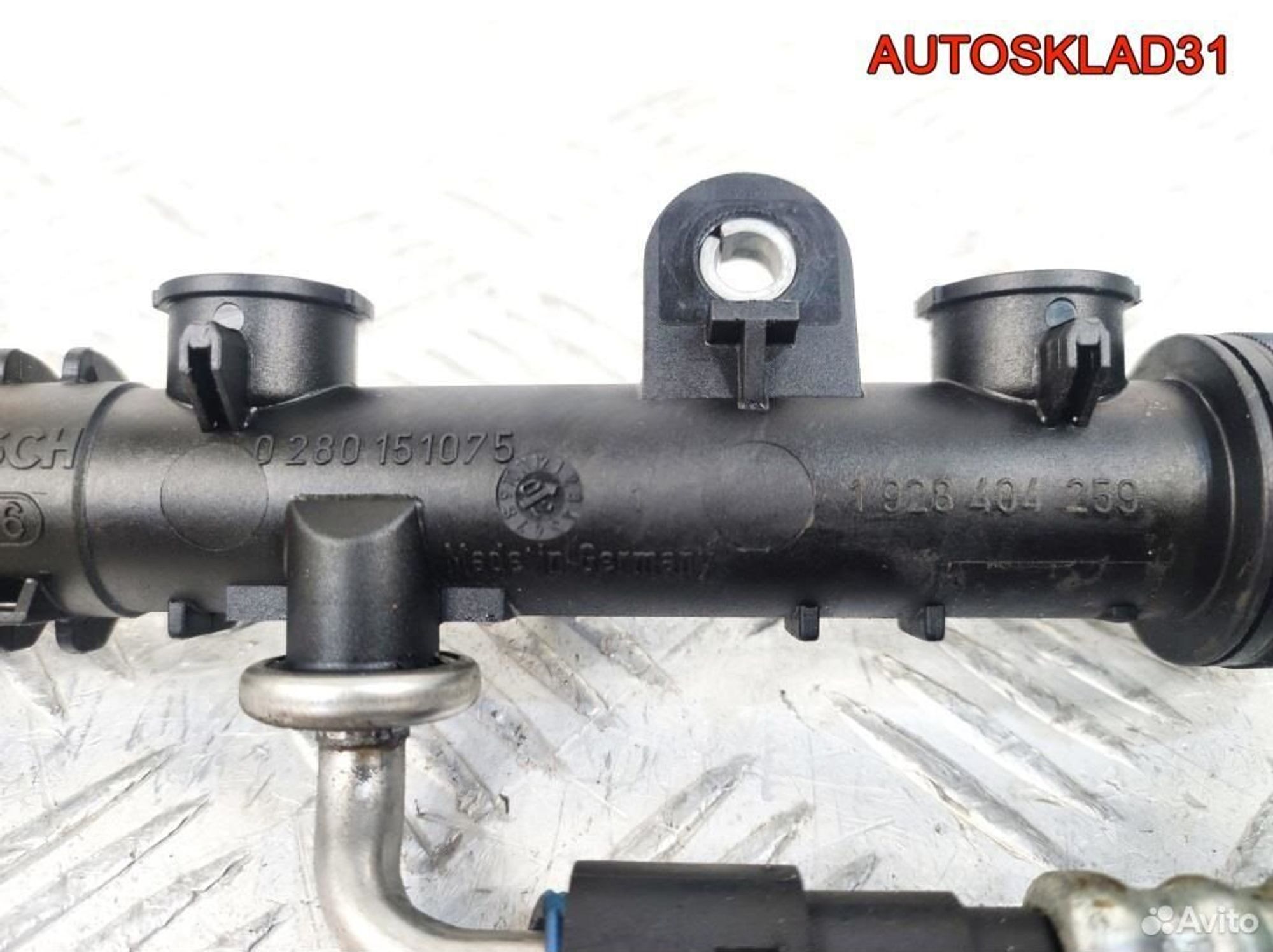 Рейка топливная Opel Corsa C Z10XE 0280151075, 1100 рублей, Дубовое