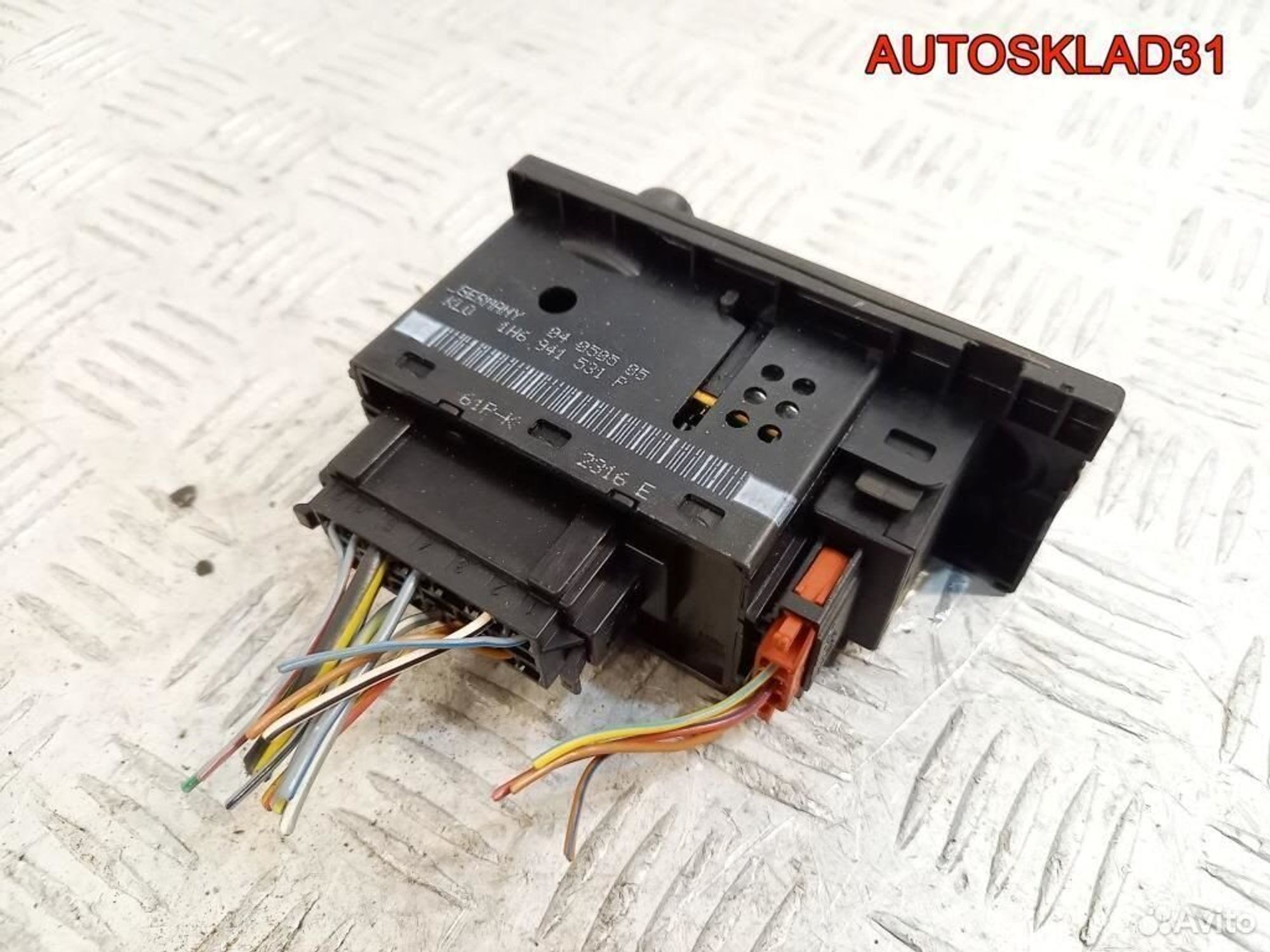 Переключатель света фар VW Golf 3 1H6941531P, 3000 рублей, Дубовое