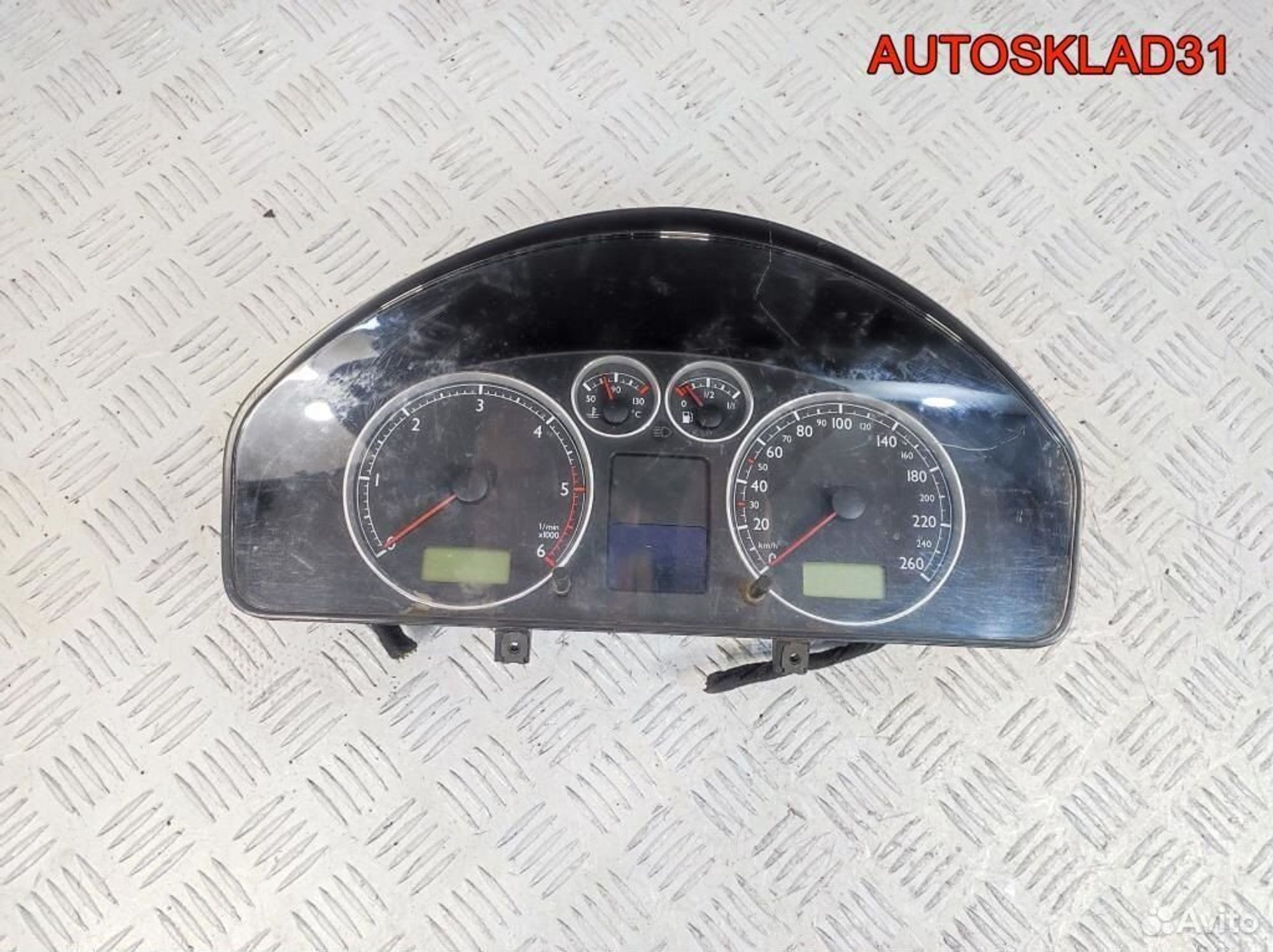 Панель приборов VW Sharan 7M3920820H 1,9 Дизель, 4100 рублей, Дубовое