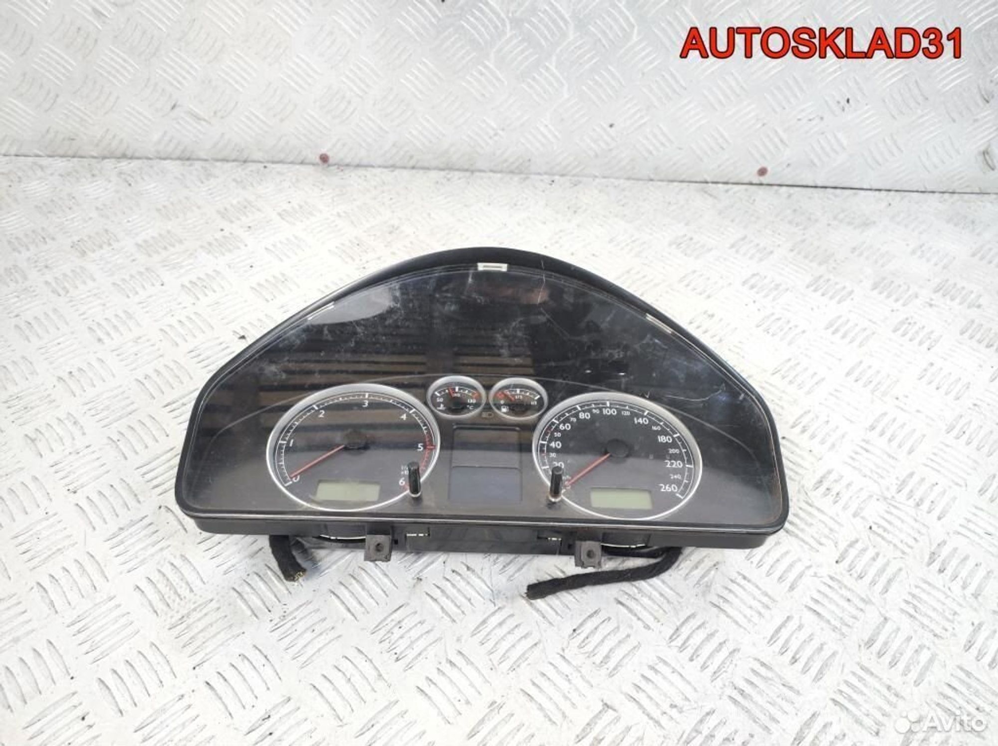 Панель приборов VW Sharan 7M3920820H 1,9 Дизель, 4100 рублей, Дубовое