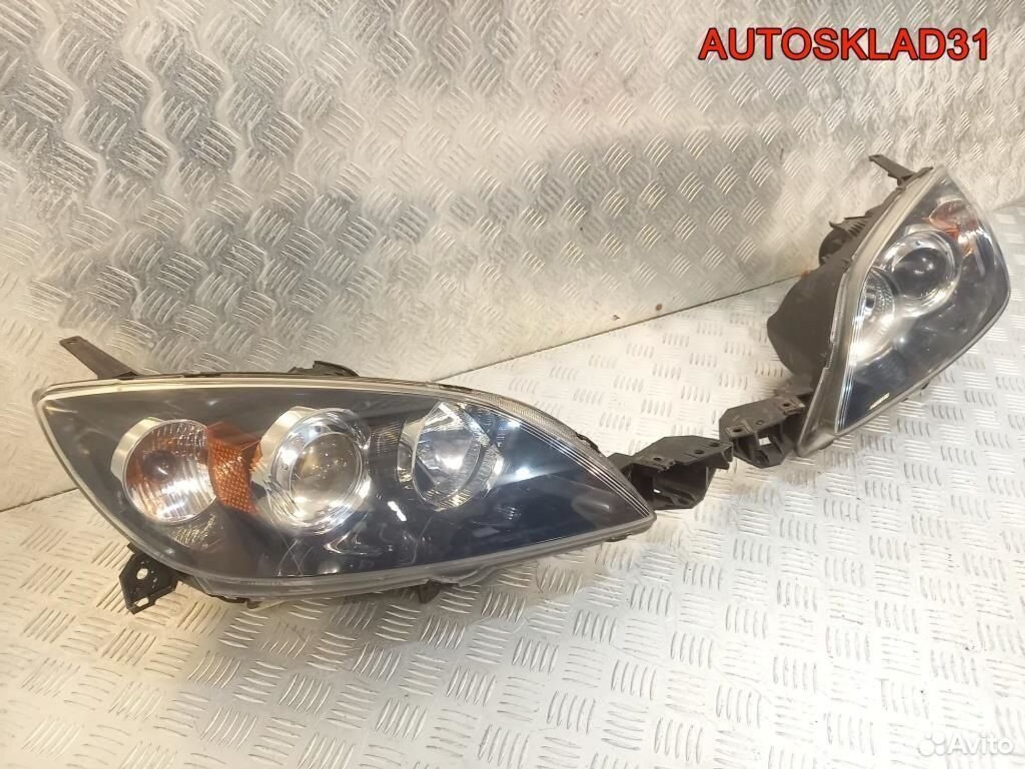 Фары комплект ксенон Mazda 3 BK хетчбэк bp4l51031c, 30500 рублей, Дубовое