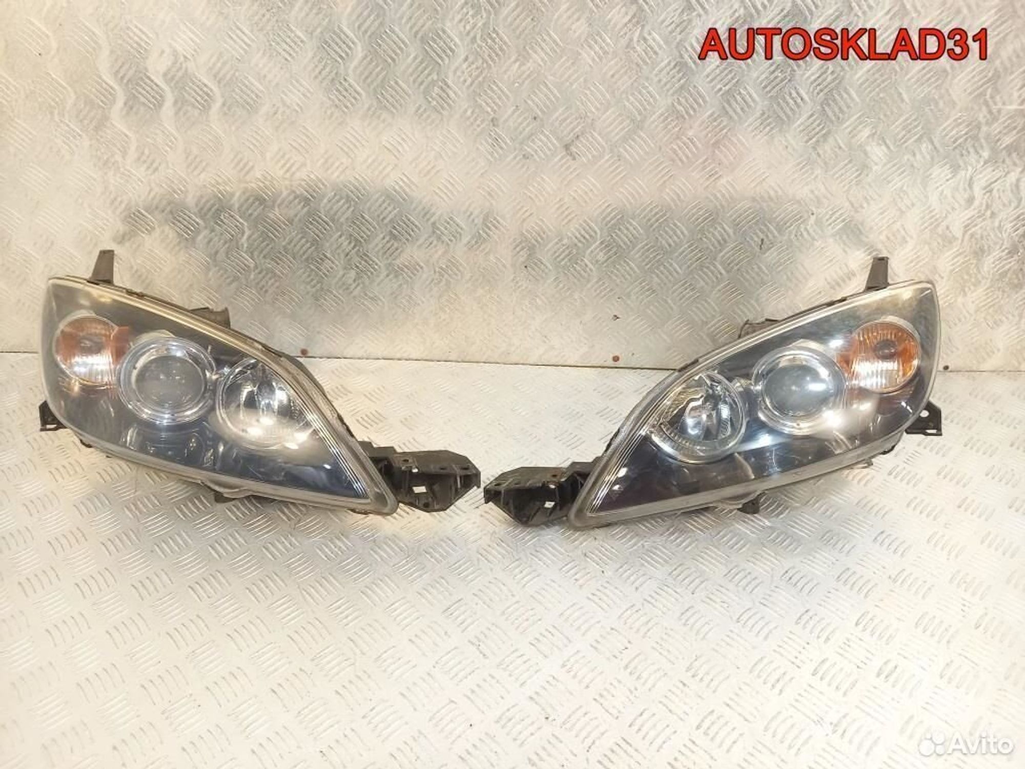 Фары комплект ксенон Mazda 3 BK хетчбэк bp4l51031c, 30500 рублей, Дубовое