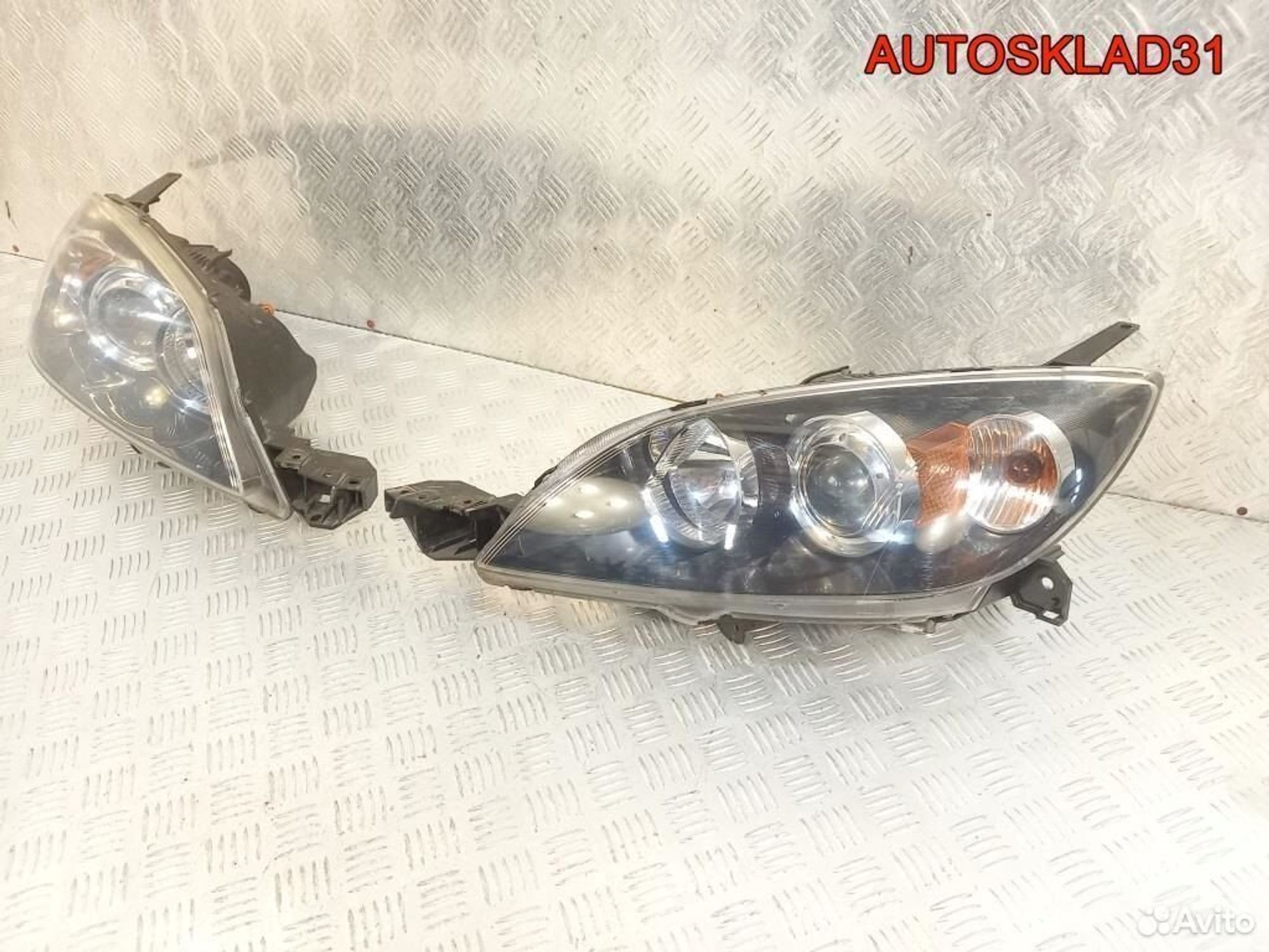 Фары комплект ксенон Mazda 3 BK хетчбэк bp4l51031c, 30500 рублей, Дубовое