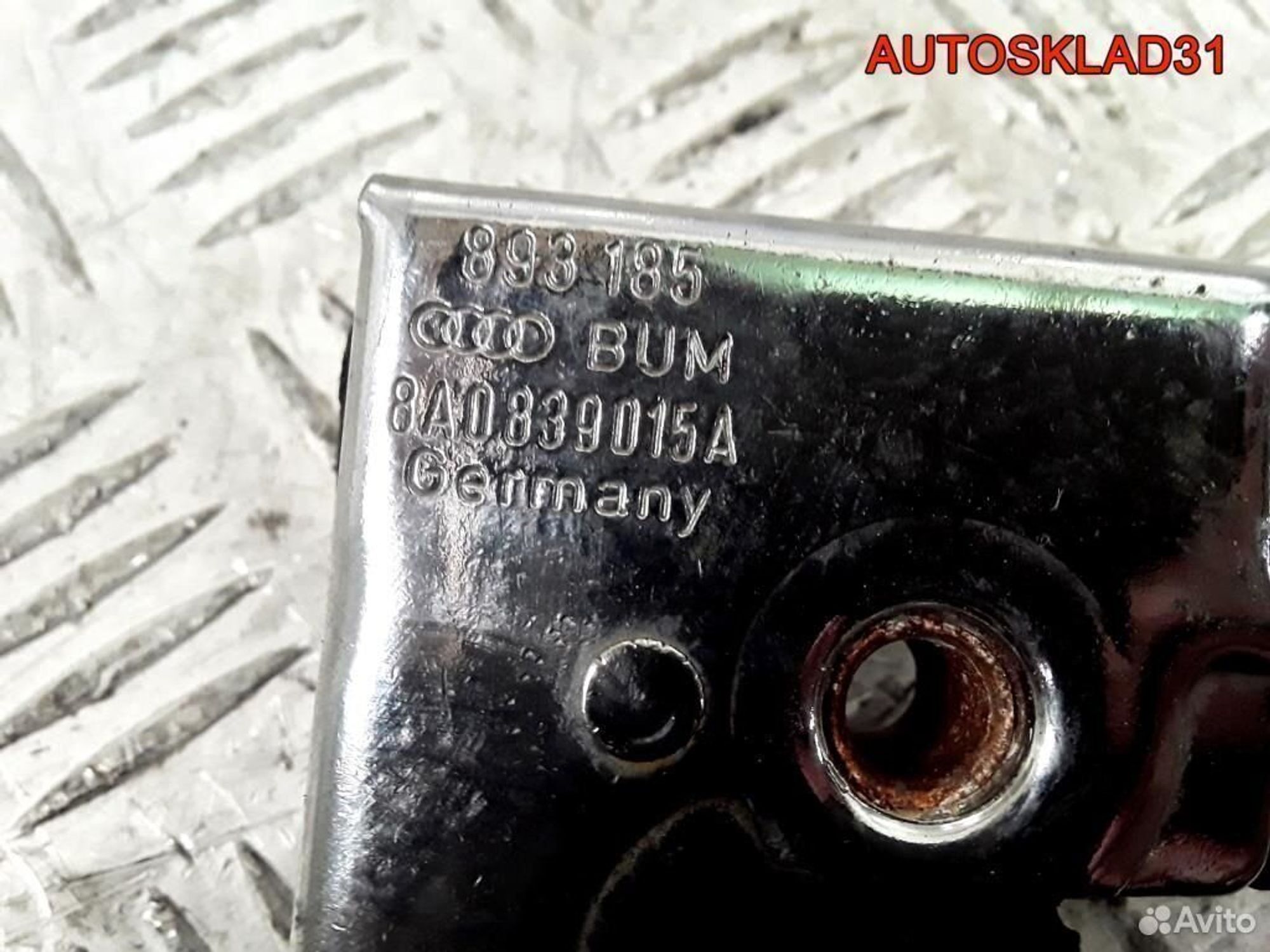 Замок двери задней левой Audi 80 B4 8A0839015A, 1400 рублей, Дубовое