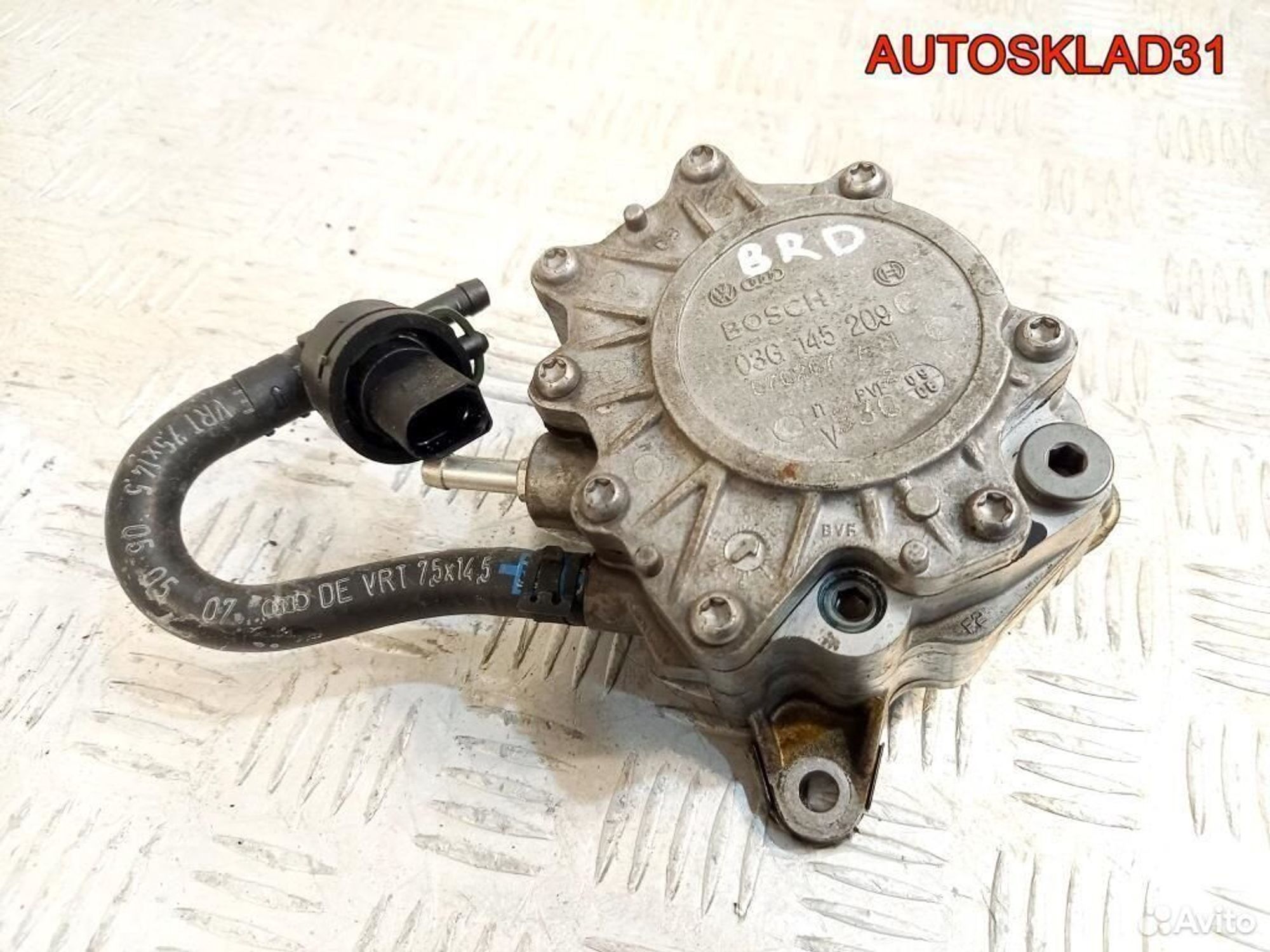 Насос вакуумный Audi A4 B7 2.0 BRD 03G145209C, 4500 рублей, Дубовое