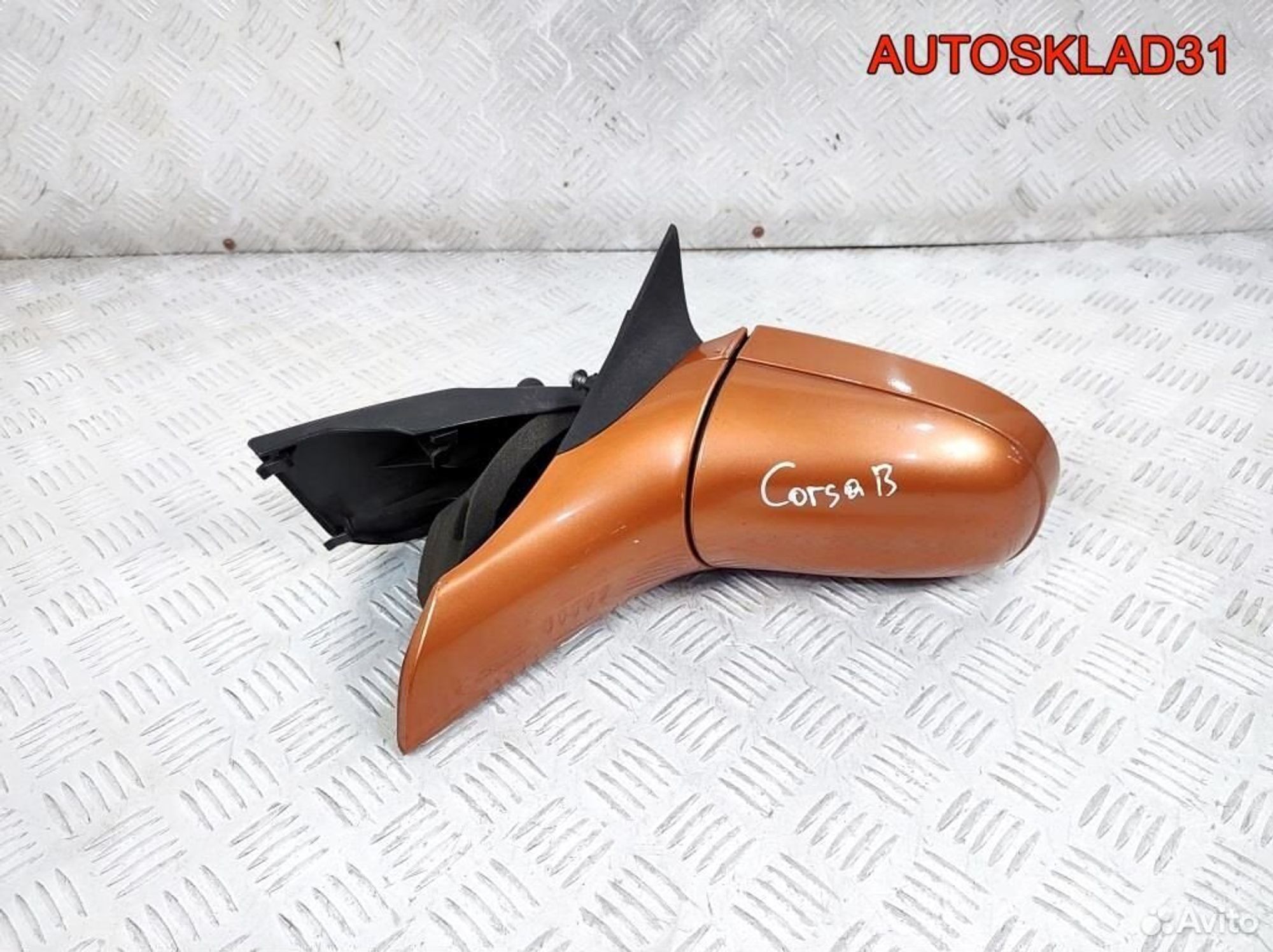 Зеркало левое механическое Opel Corsa B 90478879, 1700 рублей, Дубовое