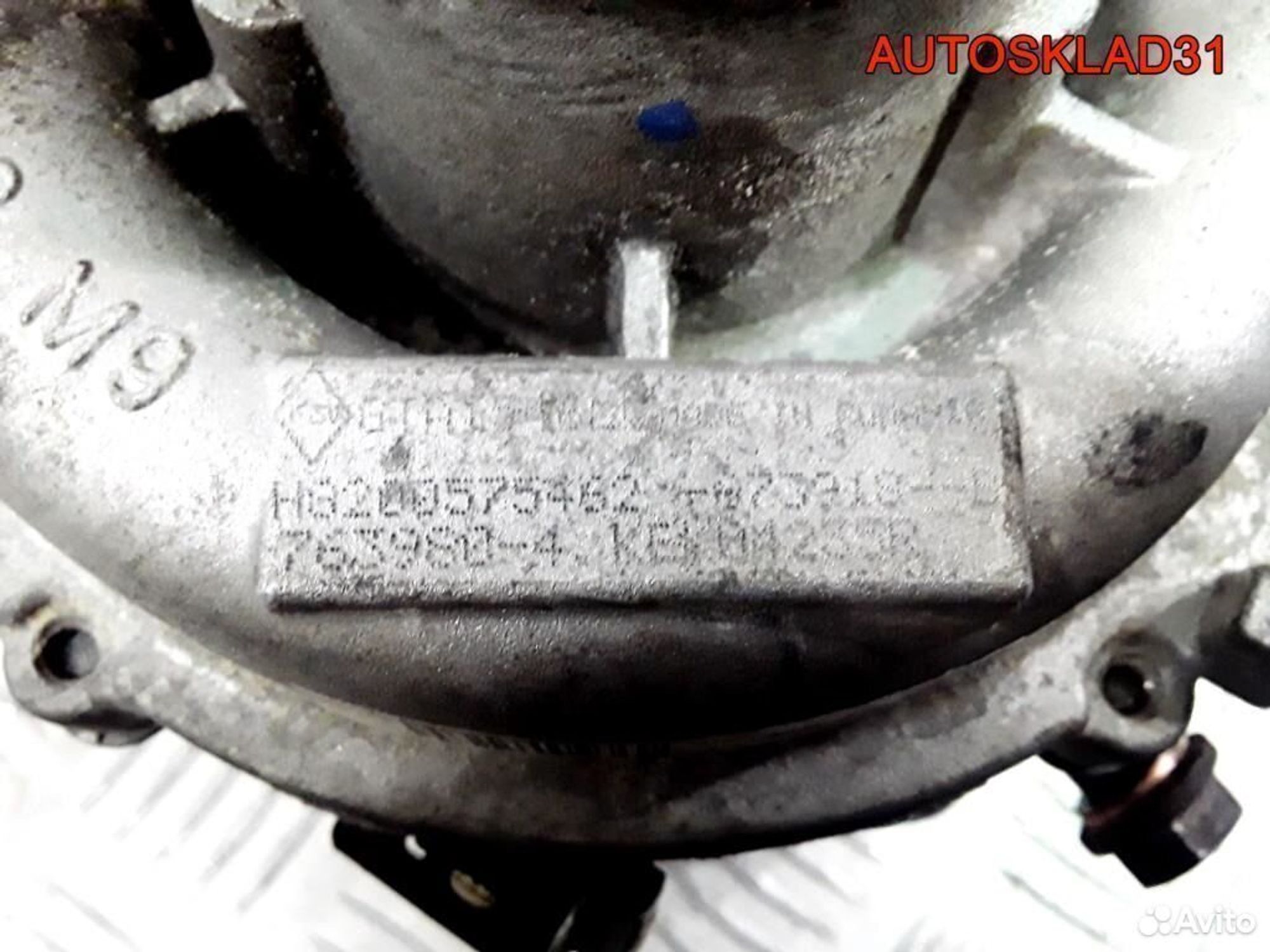Турбина Renault Megane 2 1.9 F9Q 8200575462, 10000 рублей, Дубовое
