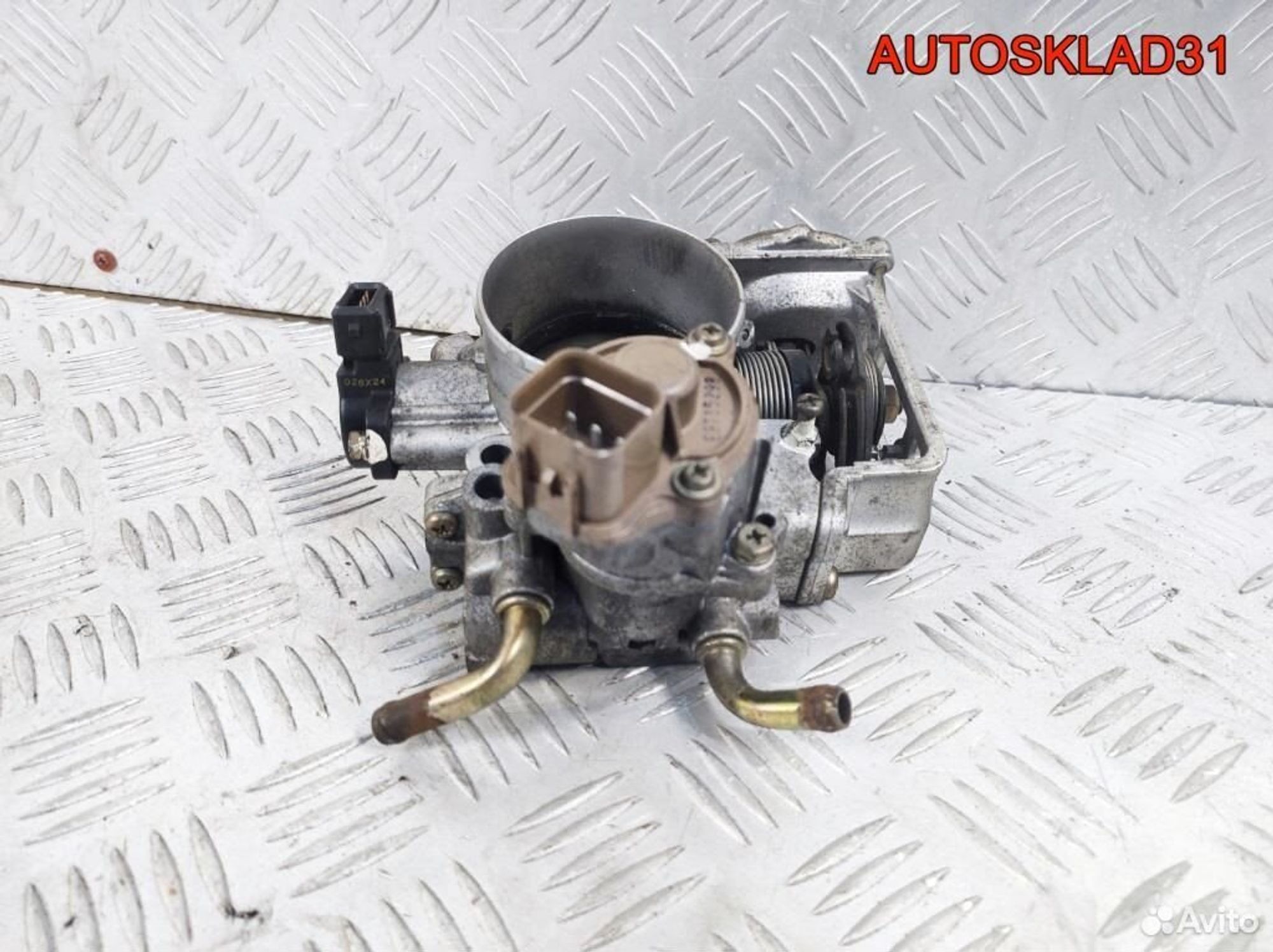 Заслонка дроссельная Mitsubishi Galant EA MD614999, 6200 рублей, Дубовое