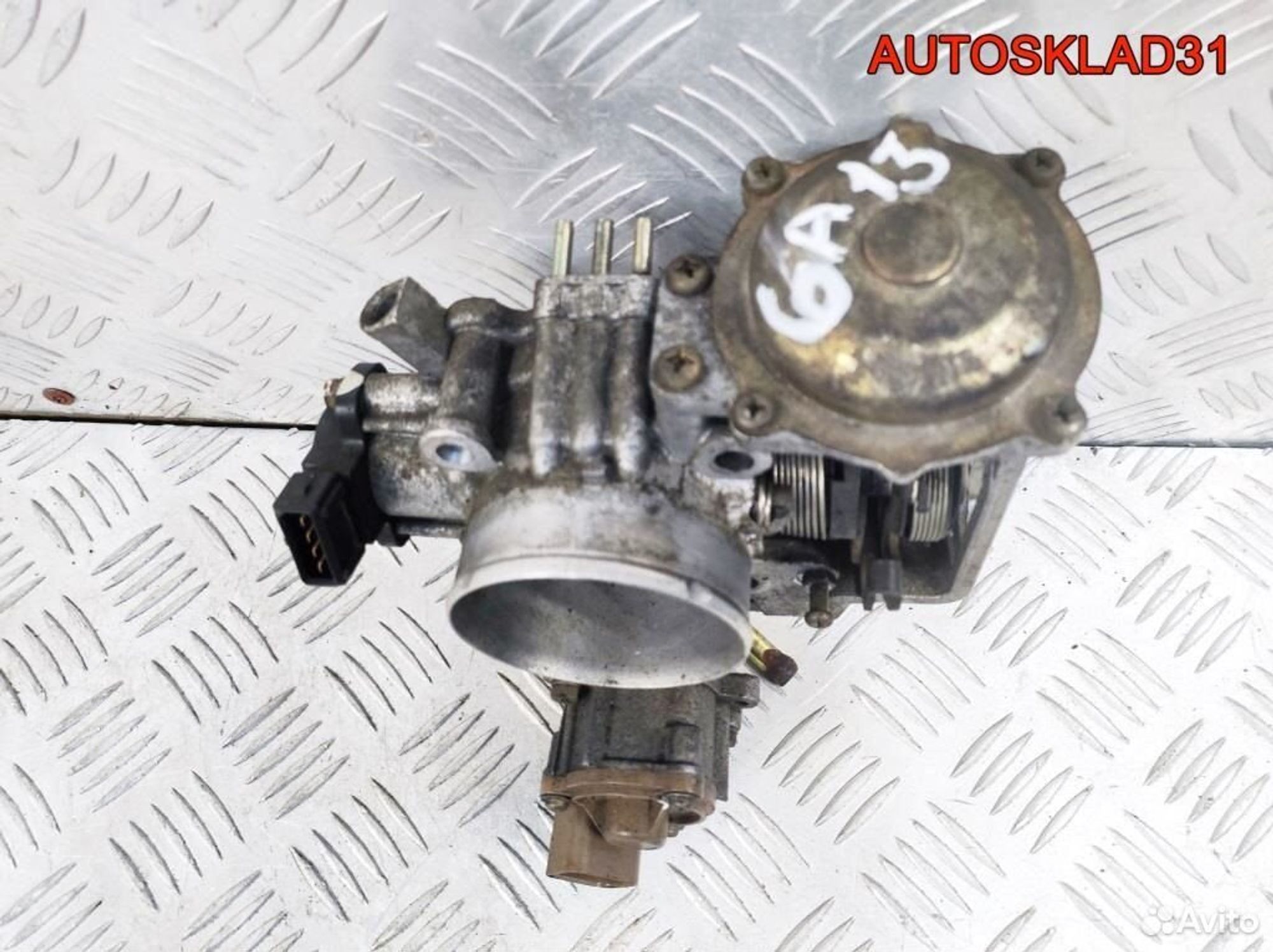 Заслонка дроссельная Mitsubishi Galant EA MD614999, 6200 рублей, Дубовое