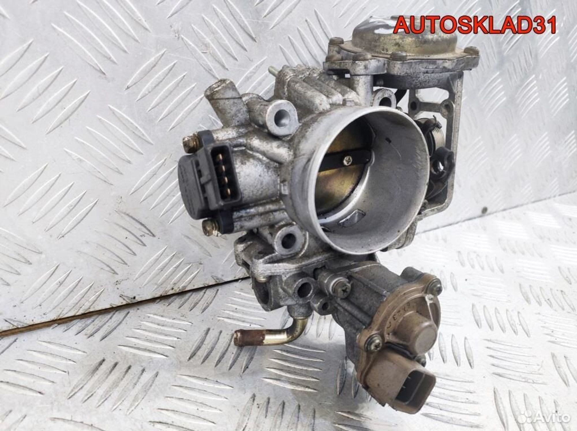 Заслонка дроссельная Mitsubishi Galant EA MD614999, 6200 рублей, Дубовое