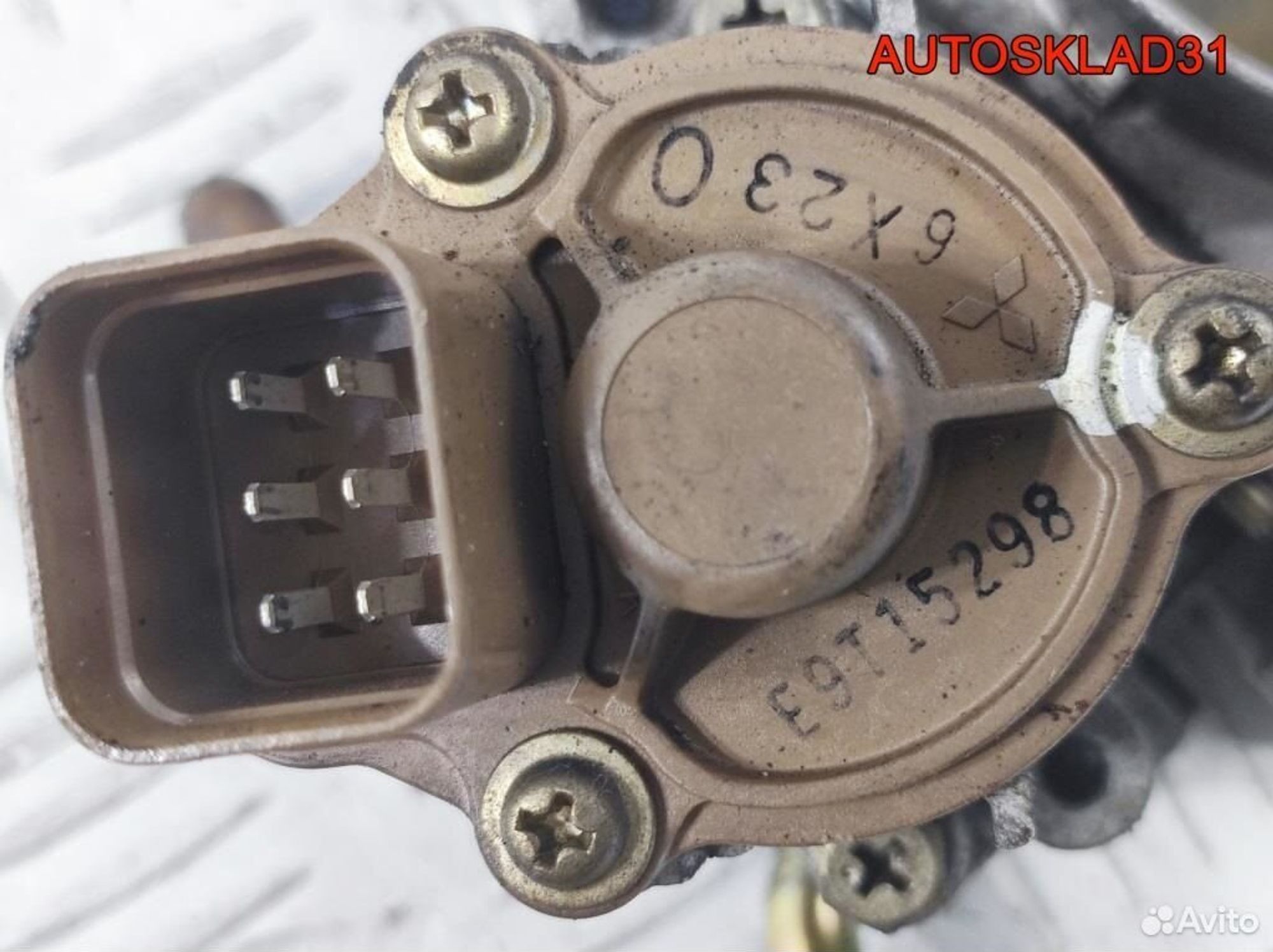 Заслонка дроссельная Mitsubishi Galant EA MD614999, 6200 рублей, Дубовое