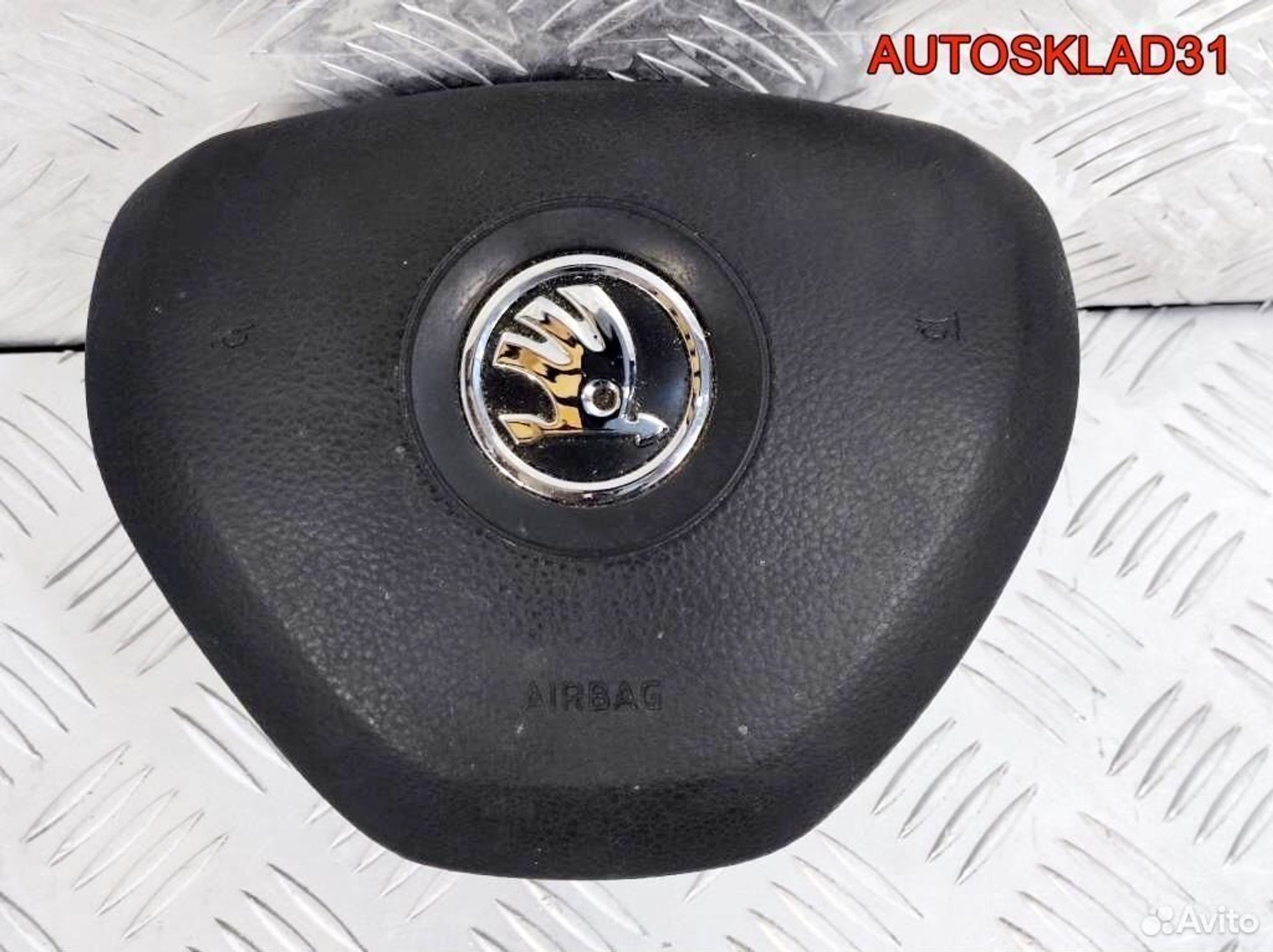 Подушка безопасности в рулевое колесо Skoda Fabia, 10400 рублей, Дубовое