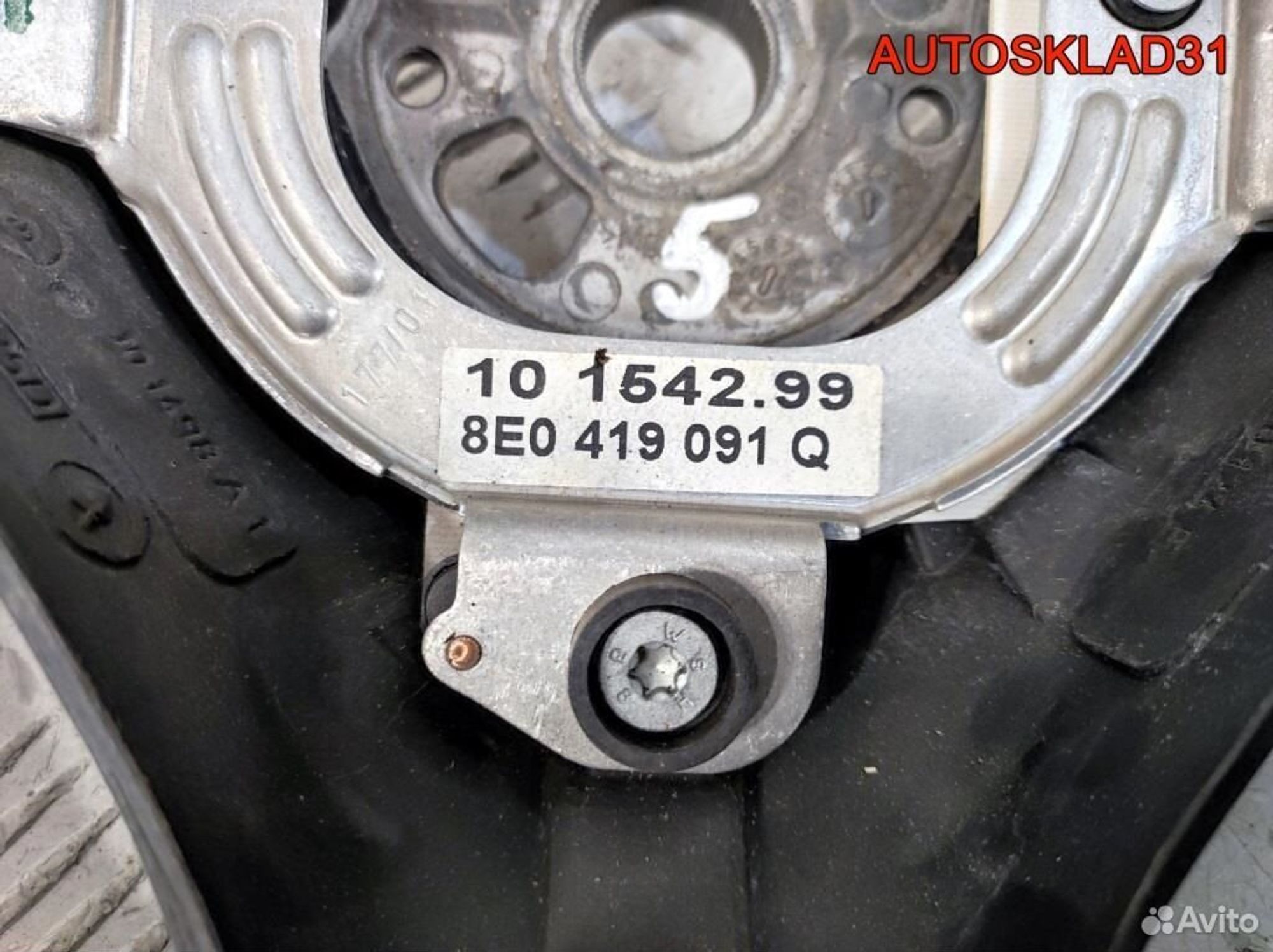 Рулевое колесо Audi A4 B6 8E0419091Q, 3600 рублей, Дубовое