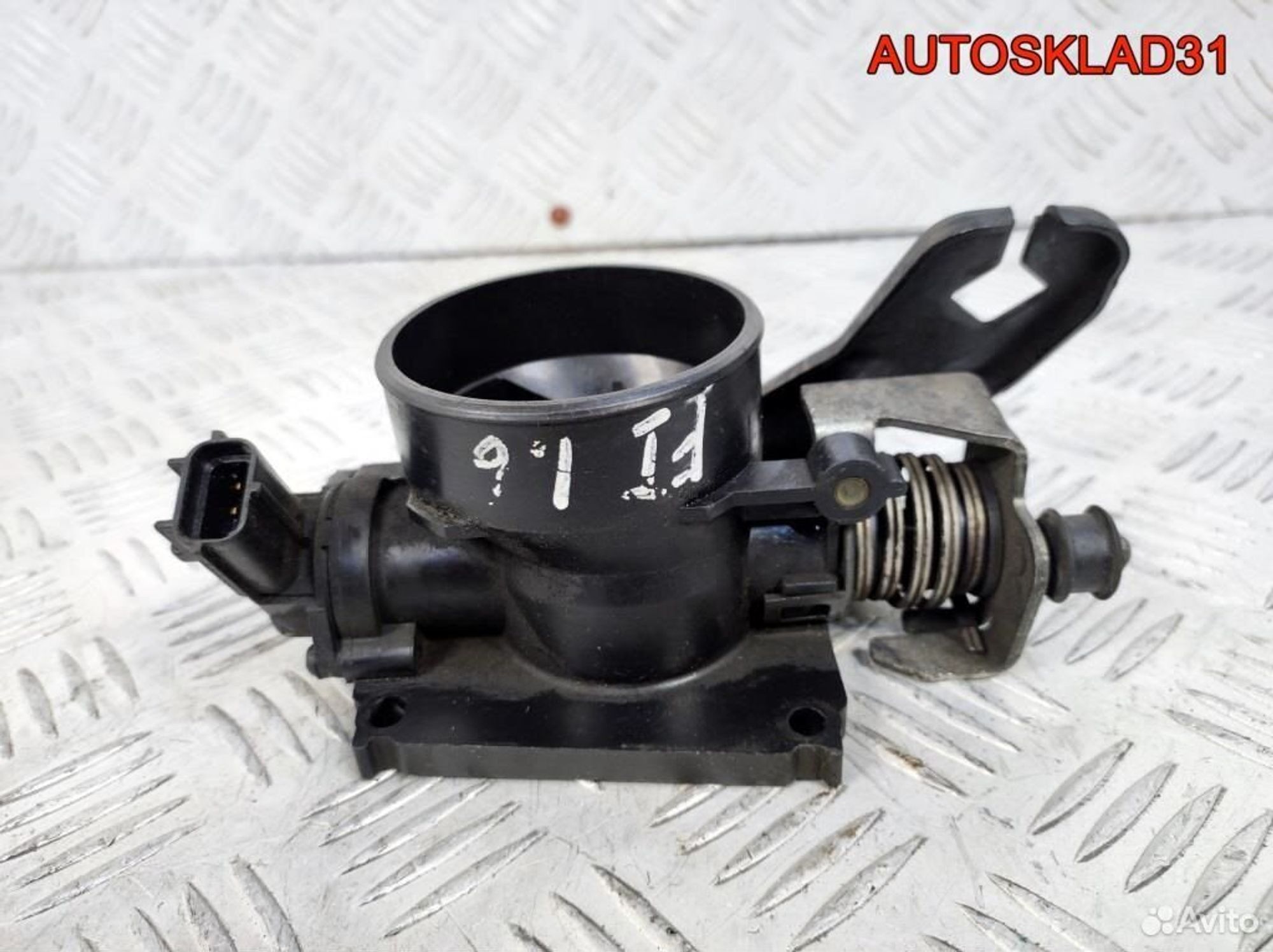 Заслонка дроссельная Ford Focus 1 XS4U9E927LA, 1700 рублей, Дубовое