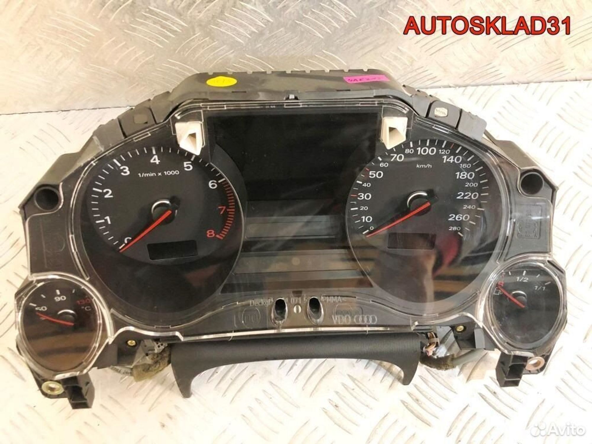 Панель приборов Audi A8 4E 6.0 BHT 4E0920930D, 9200 рублей, Дубовое