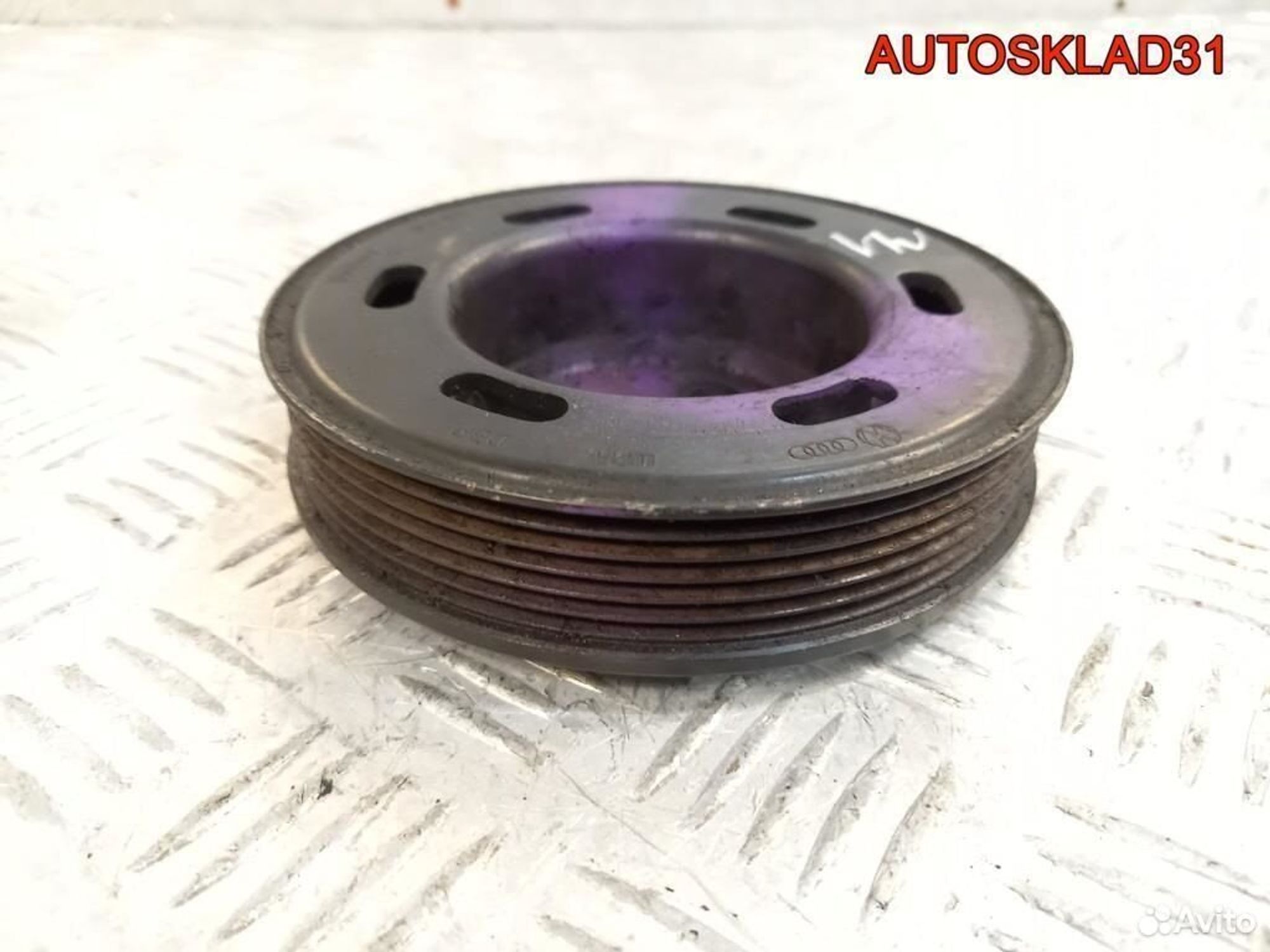 Шкив коленвала VW Golf 4 1,6 AKL 06A105255F, 1400 рублей, Дубовое