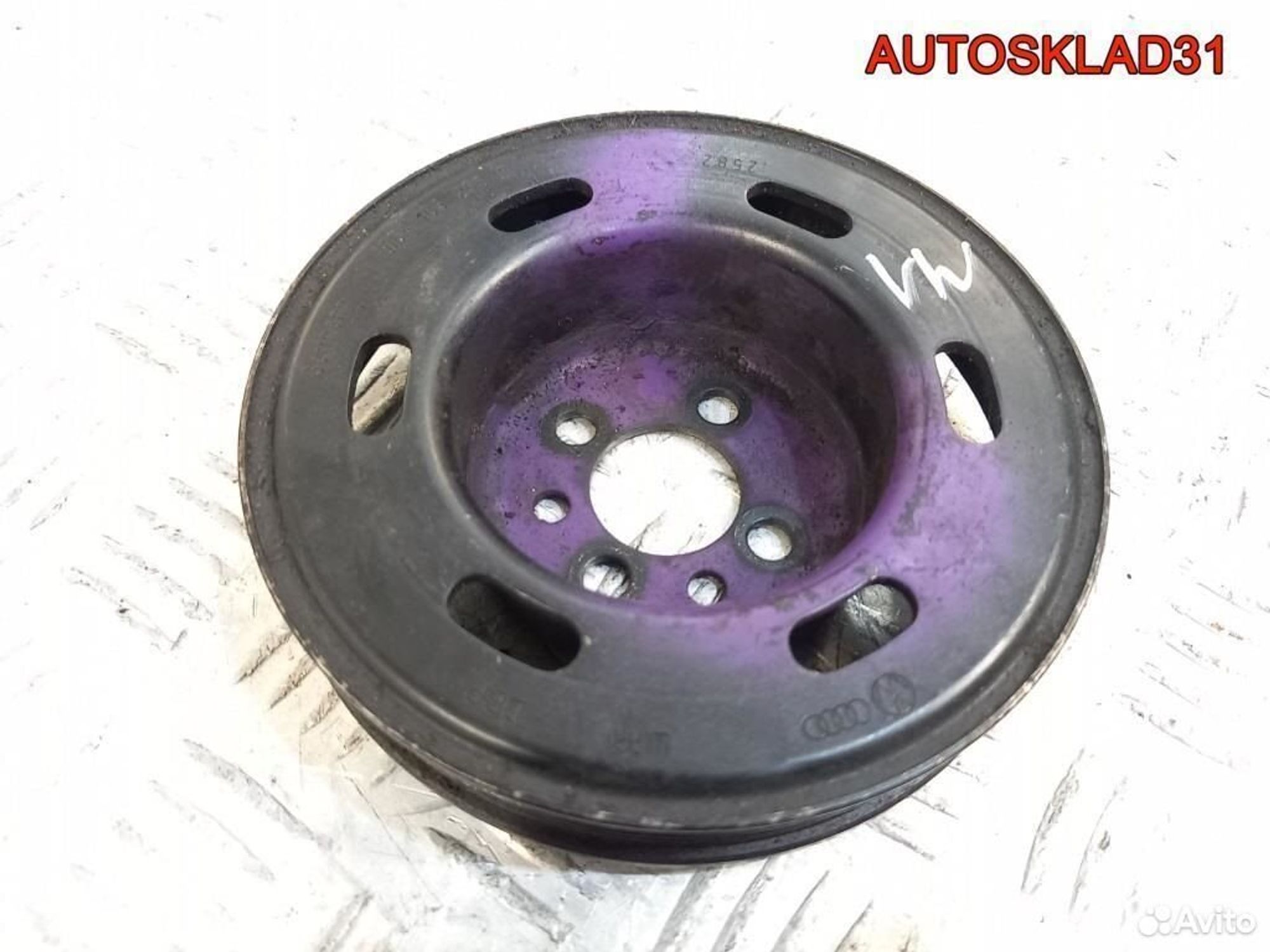 Шкив коленвала VW Golf 4 1,6 AKL 06A105255F, 1400 рублей, Дубовое