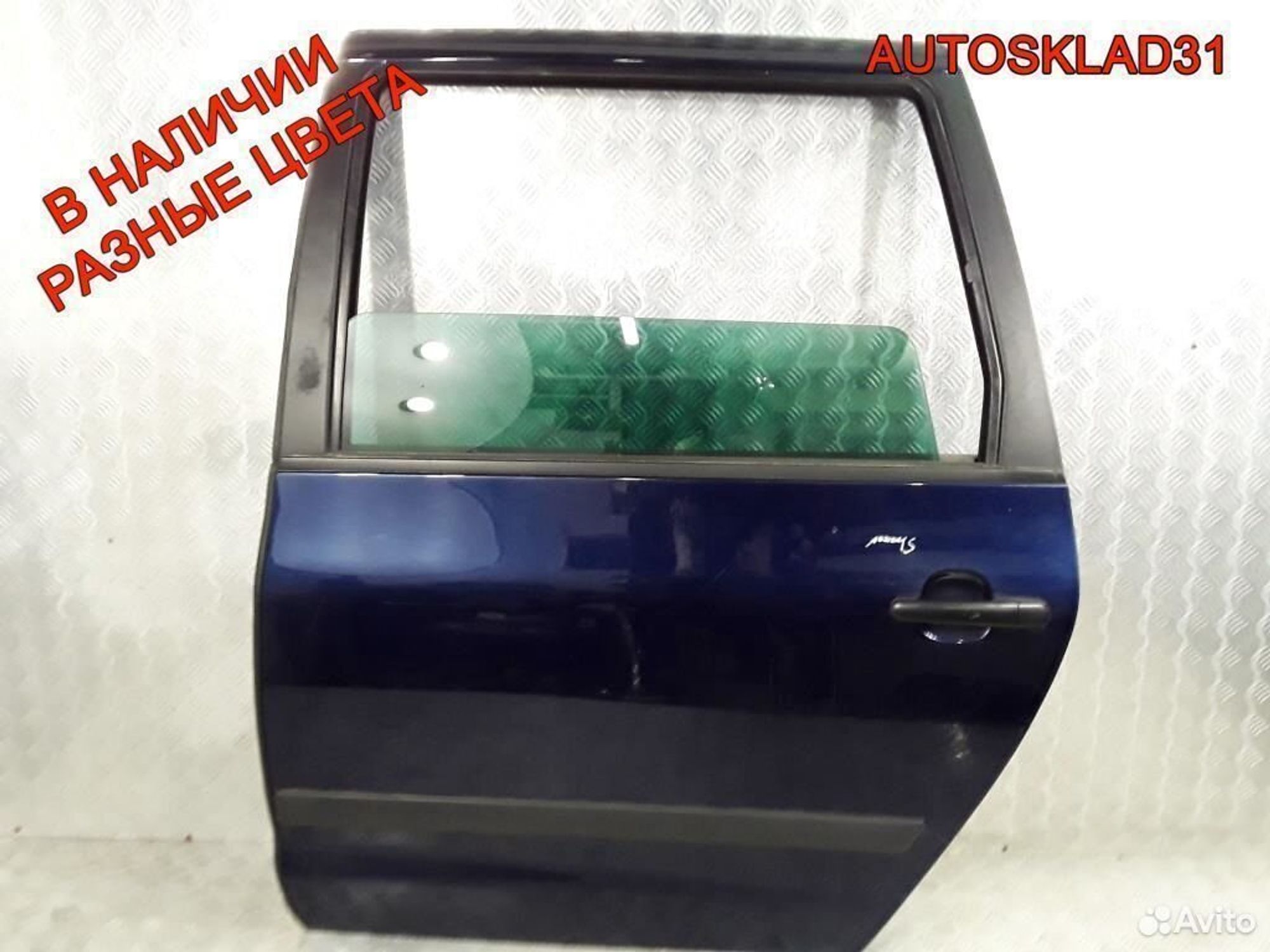 Дверь задняя левая Голая VW Sharan 7M3833021F, 9200 рублей, Дубовое