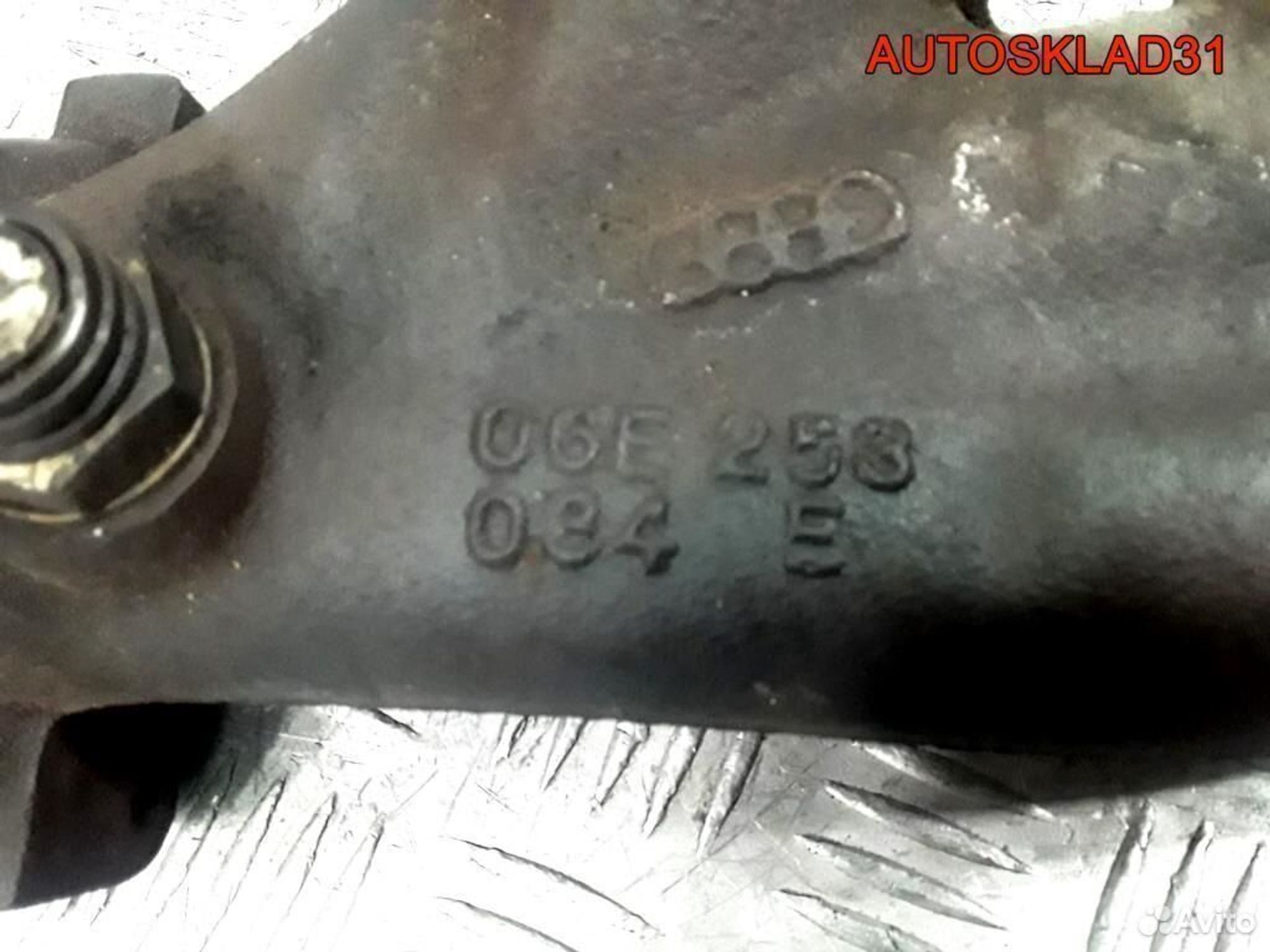 Коллектор выпускной правый Audi A6 C6 06E253034E, 500 рублей, Дубовое