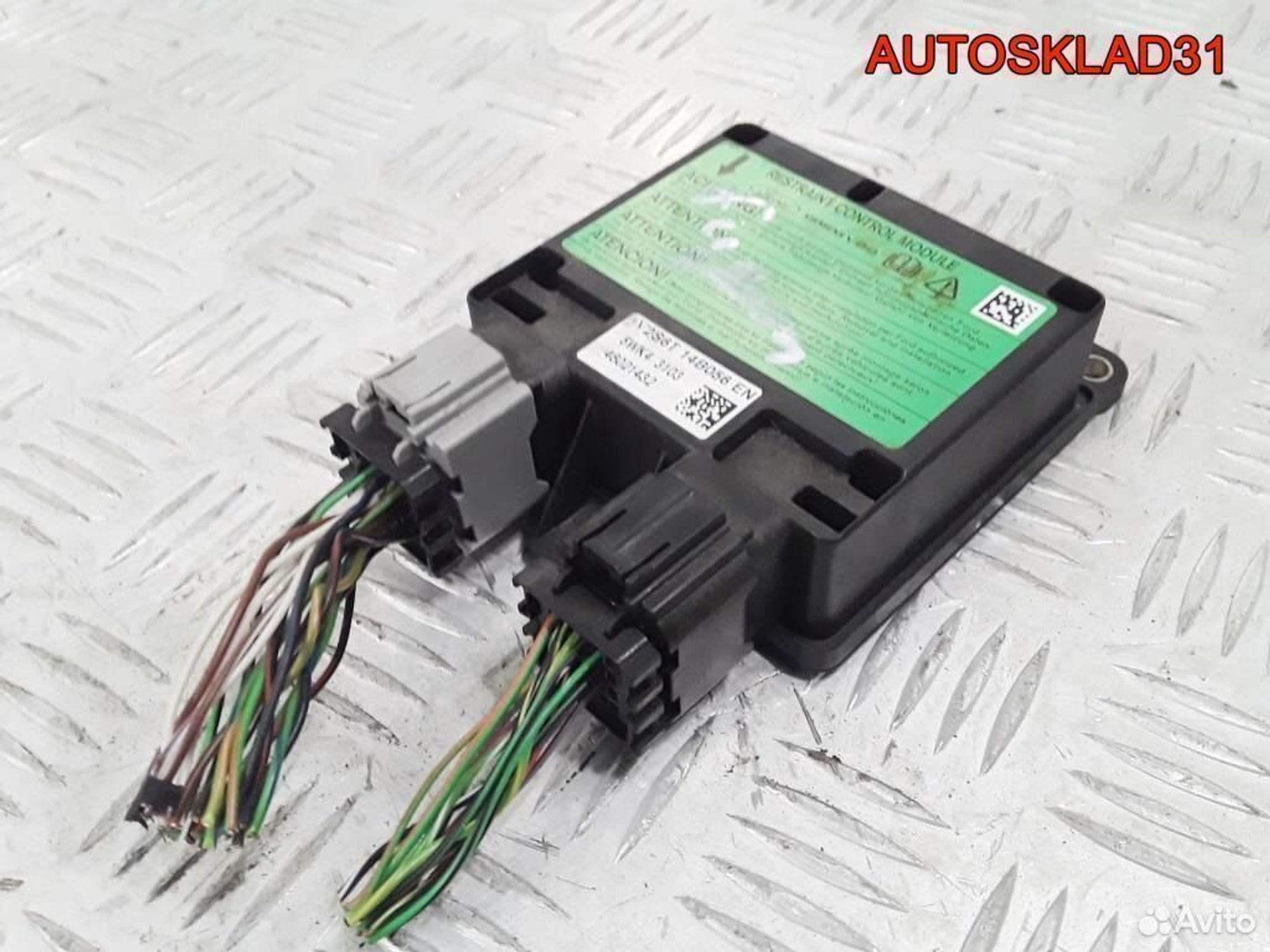 Блок управления AIR BAG Ford Fusion 2s6t14b056en, 600 рублей, Дубовое