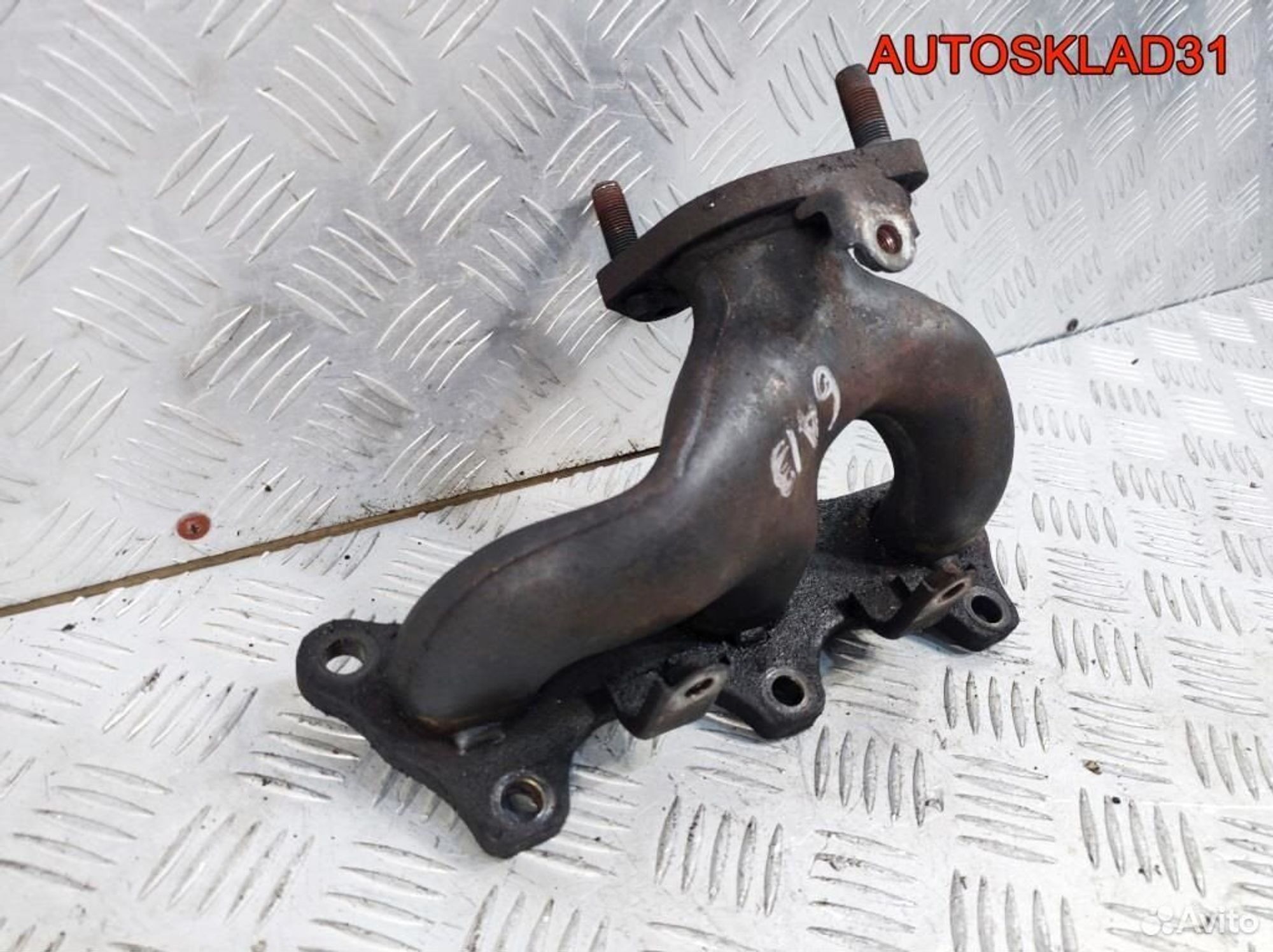 Коллектор выпускной правый Mitsubishi Galant EA, 900 рублей, Дубовое