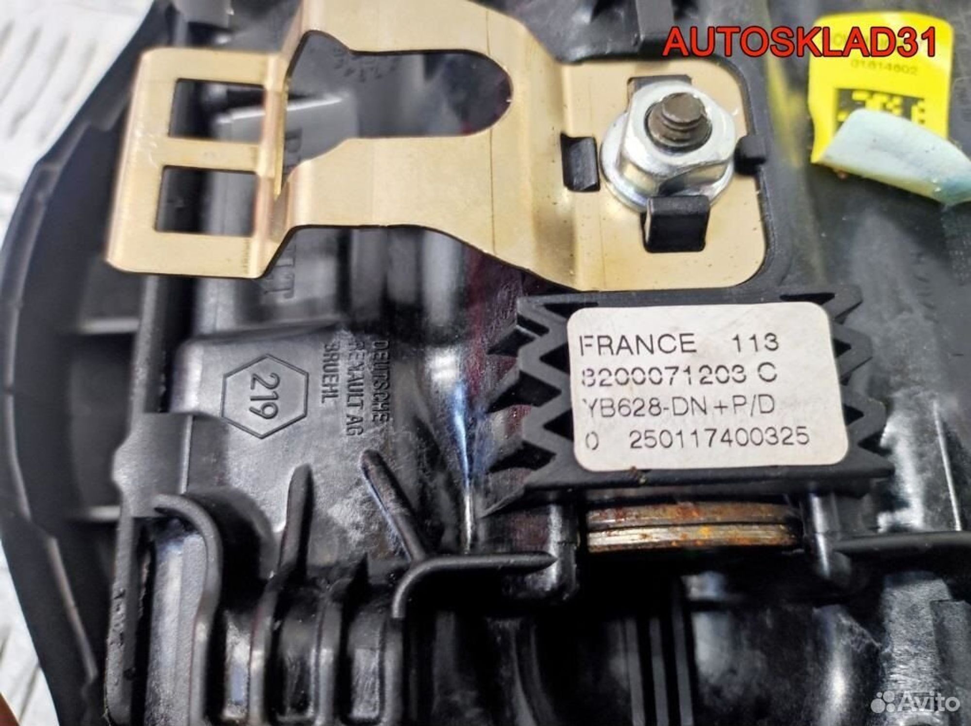 Подушка безопасности в руль Renault Laguna 2, 3200 рублей, Дубовое