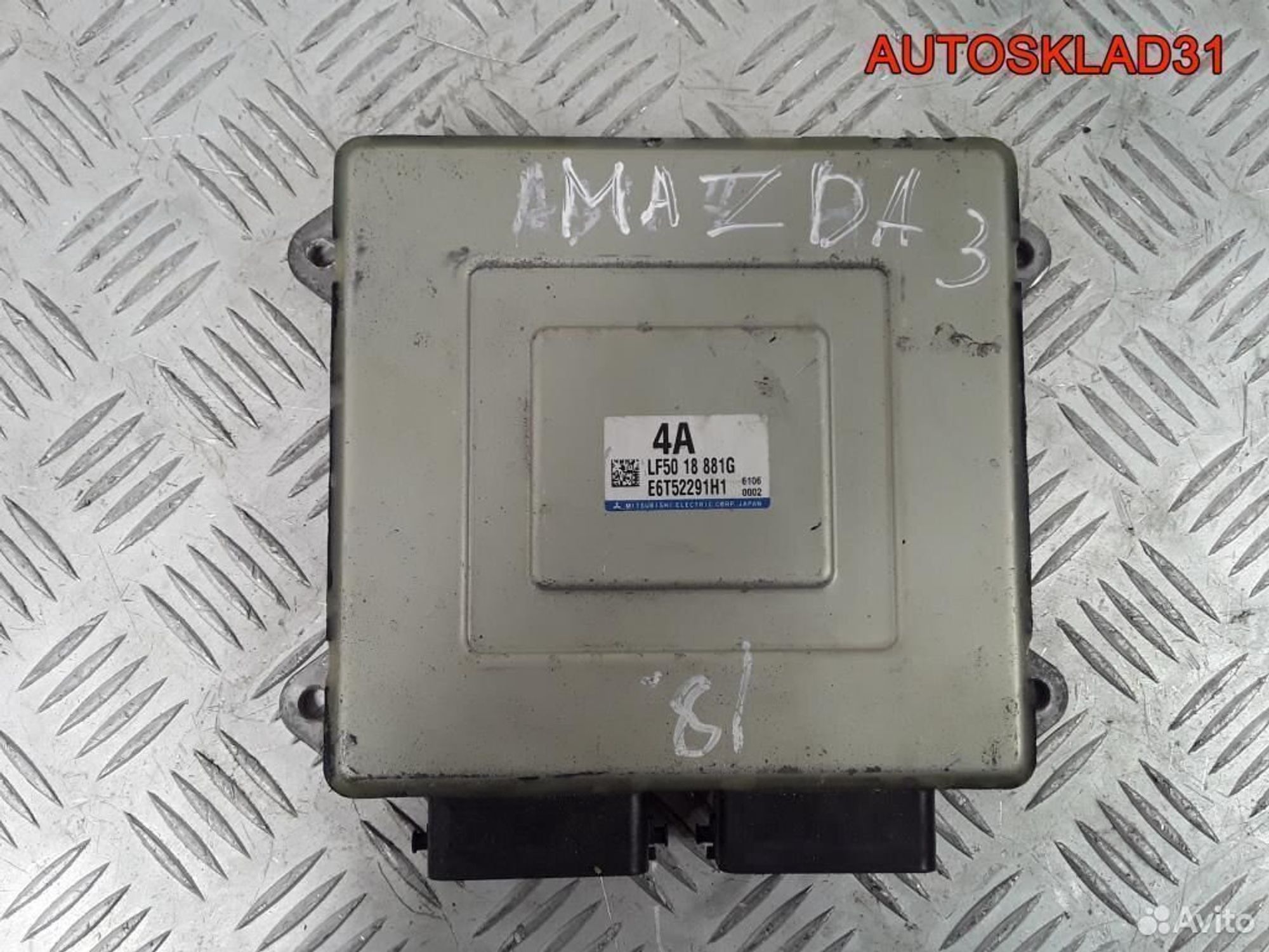 Блок Эбу Mazda 3 BK 2.0 LF LF5018881G, 3500 рублей, Дубовое