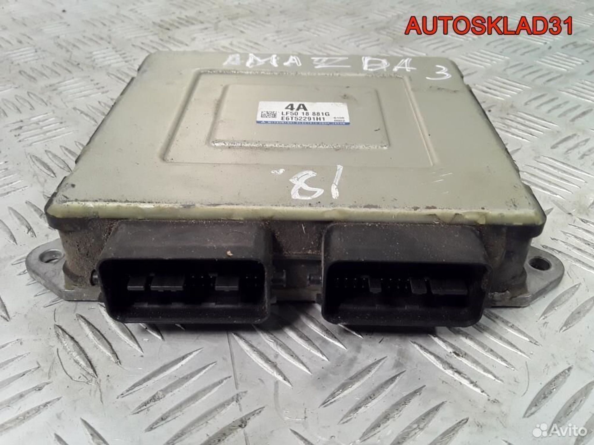 Блок Эбу Mazda 3 BK 2.0 LF LF5018881G, 3500 рублей, Дубовое