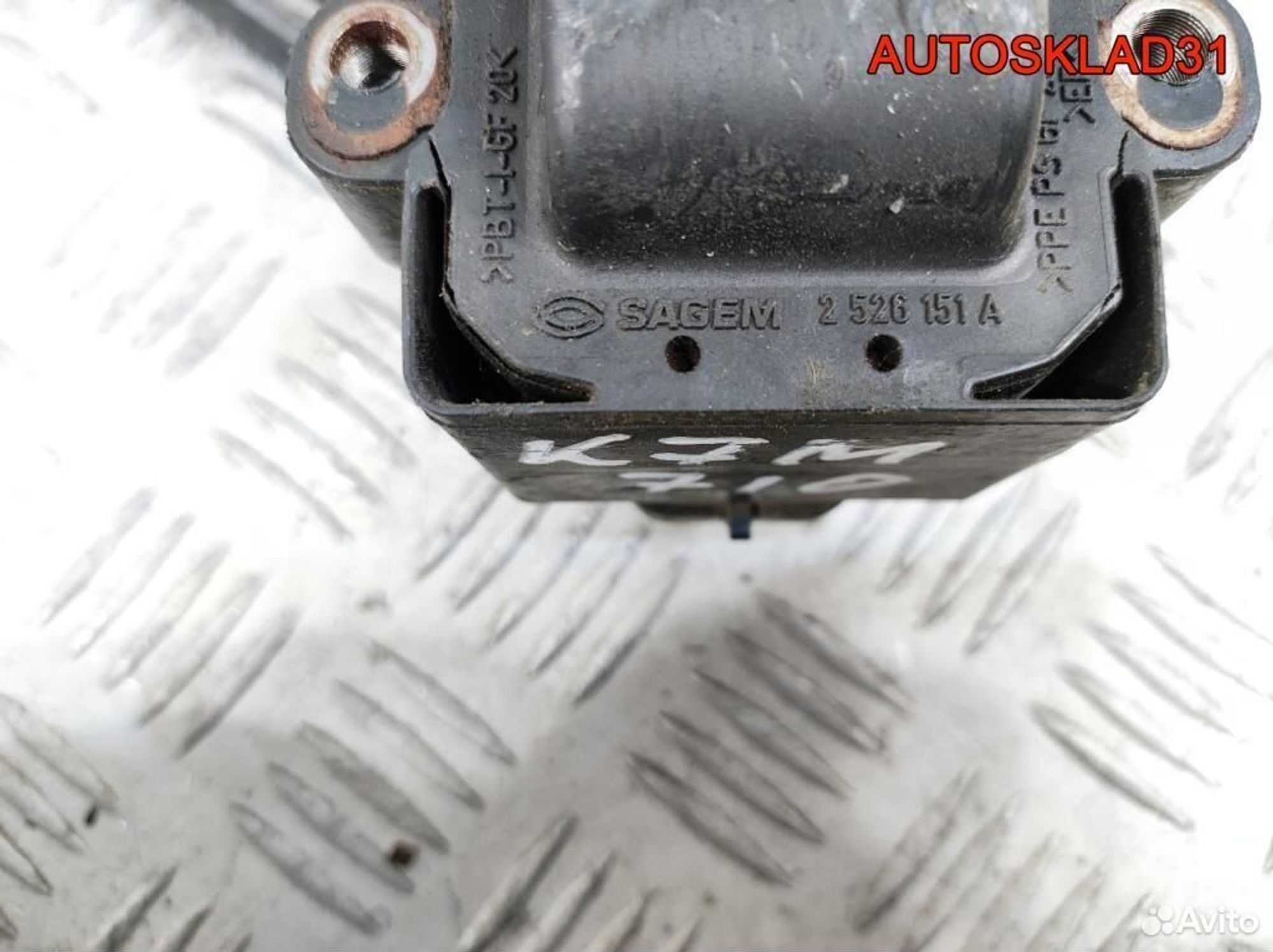 Катушка зажигания Renault Logan K7M 710 7700873701, 1700 рублей, Дубовое