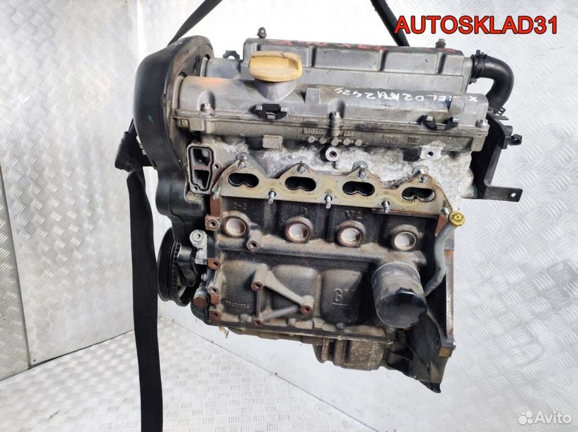 Двигатель X16XEL Рестайлинг Opel Vectra B Бензин, 65000 рублей, Дубовое