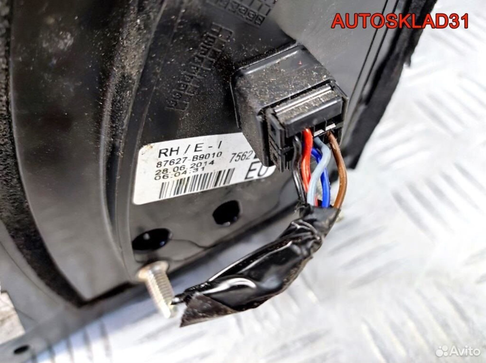 Зеркало правое Hyundai i10 87627B9010, 6200 рублей, Дубовое