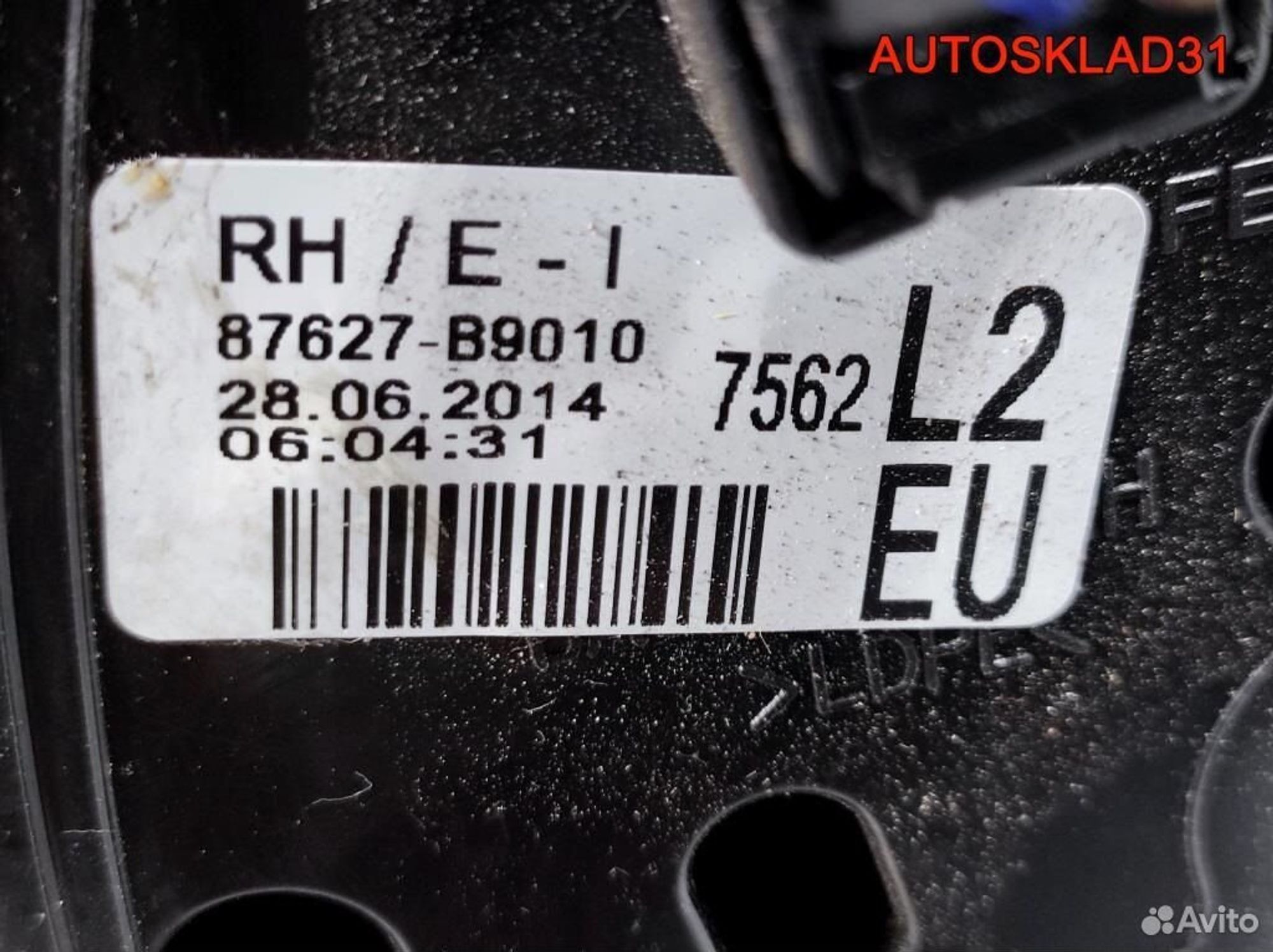 Зеркало правое Hyundai i10 87627B9010, 6200 рублей, Дубовое