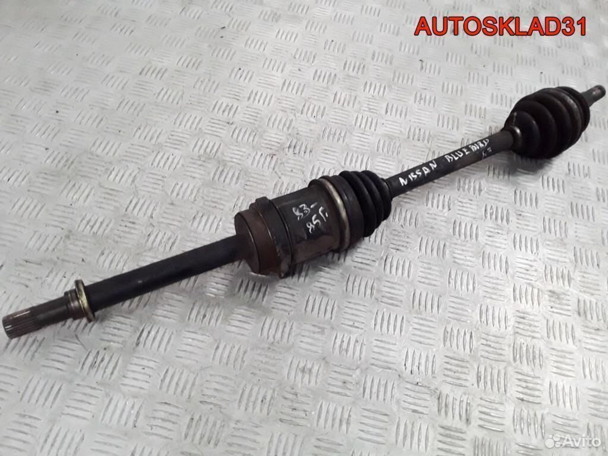 Полуось передняя правая Nissan Bluebird 39100Q9020, 4500 рублей, Дубовое