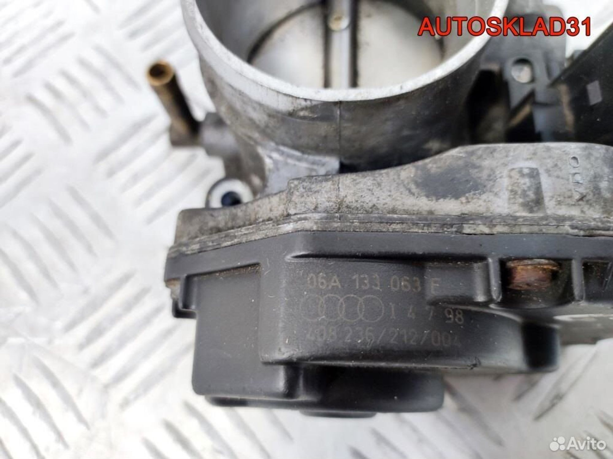 Заслонка дроссельная Skoda Octavia A4 06A133063F, 6200 рублей, Дубовое