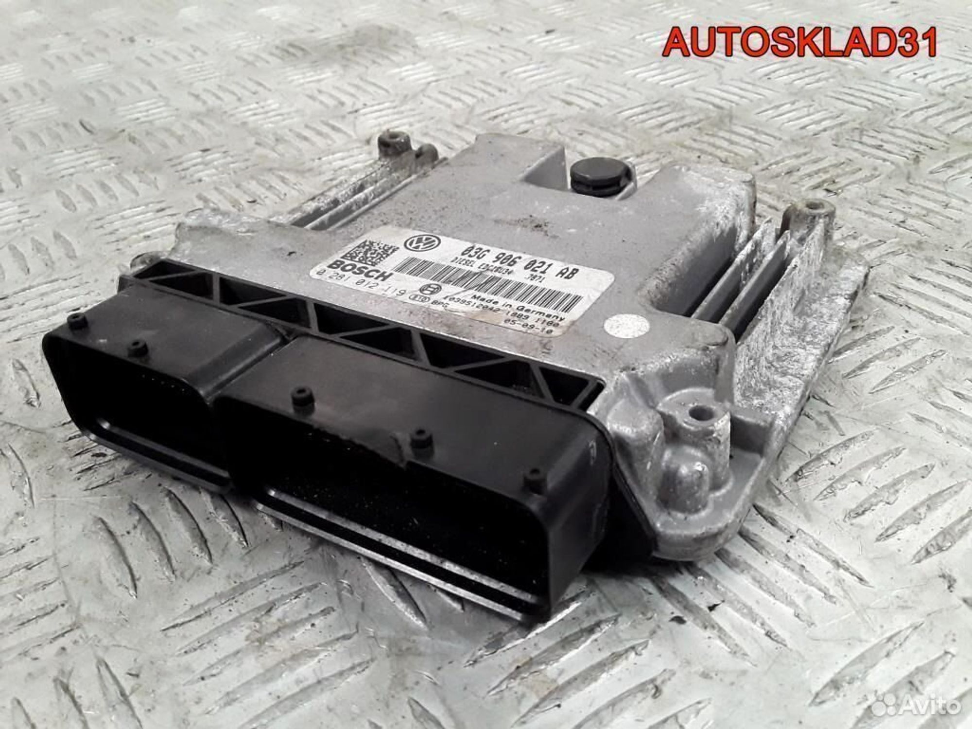 Эбу Volkswagen Passat B6 2,0 тди 03G906021AB, 5200 рублей, Дубовое