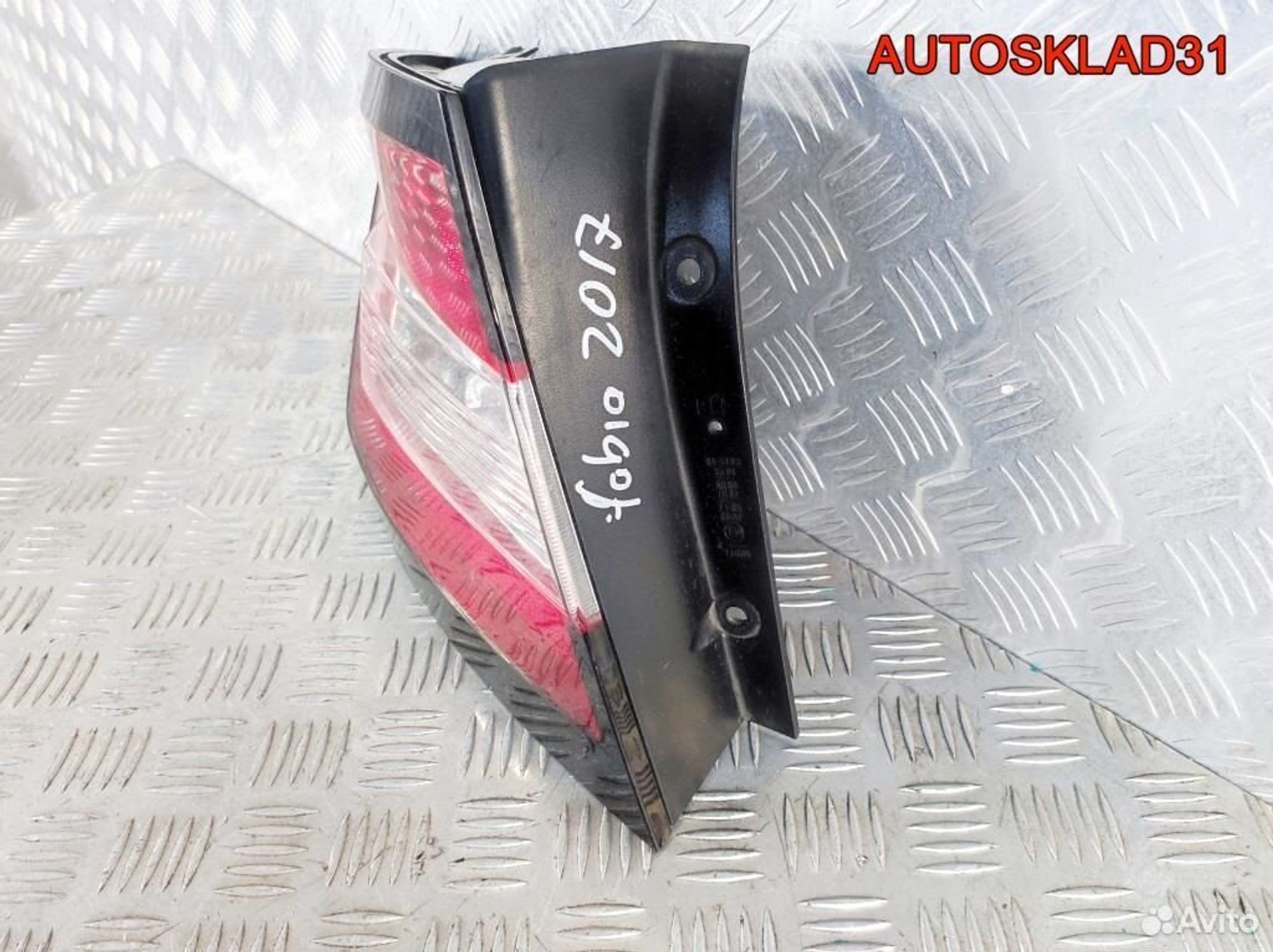 Фонарь задний левый Skoda Fabia 3 6V6945095, 8700 рублей, Дубовое