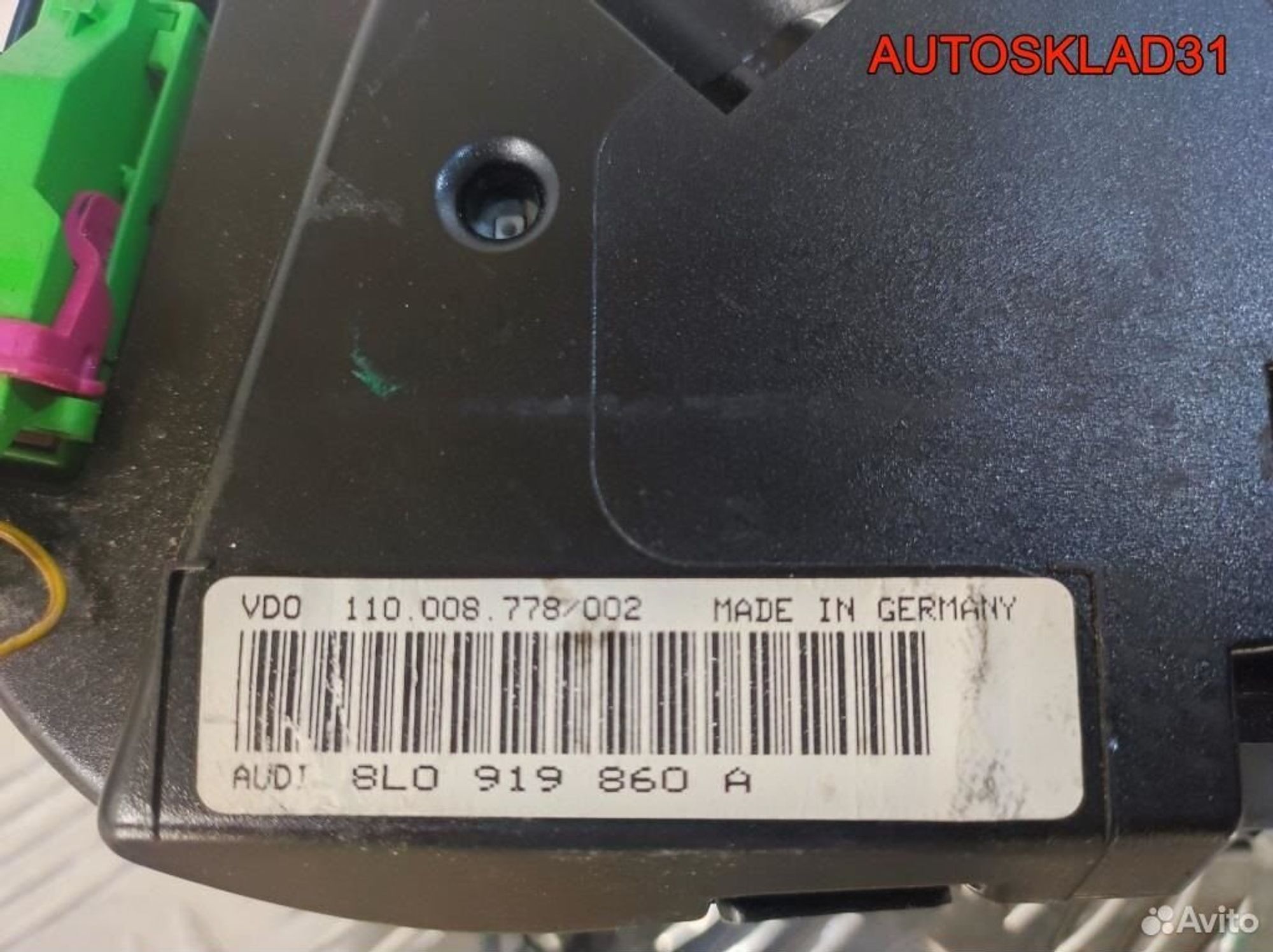 Панель приборов Audi A3 8L 8L0919860A Бензин, 3200 рублей, Дубовое