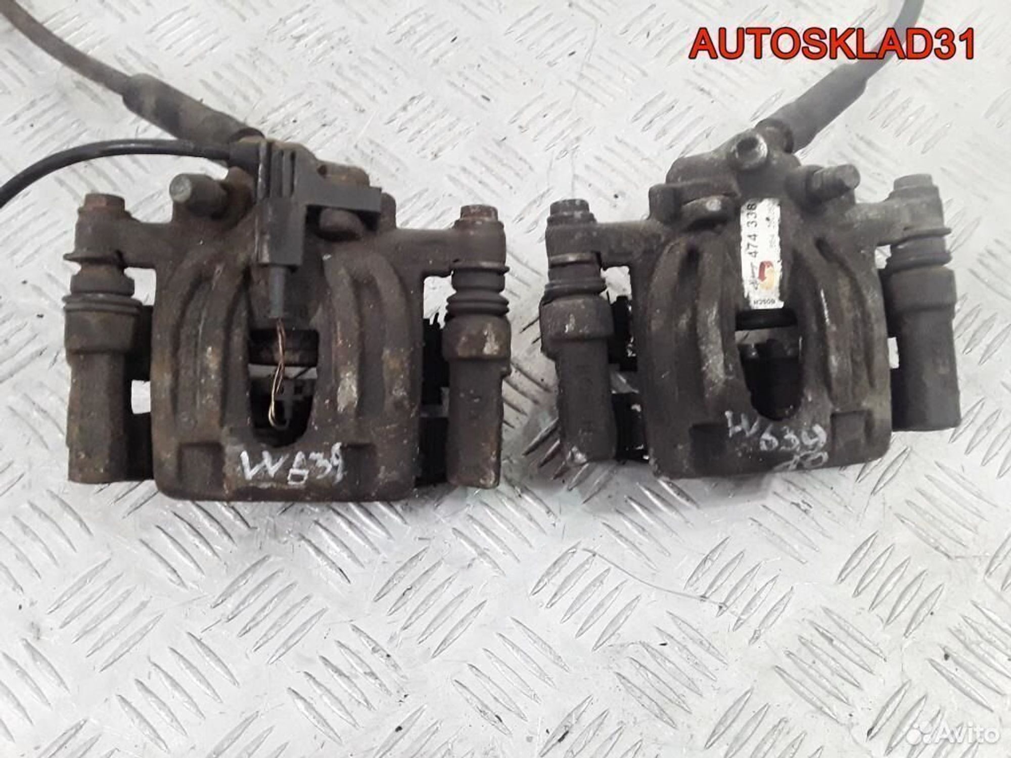 Суппорт тормозной задний Mercedes Vito 6394200883, 3600 рублей, Дубовое