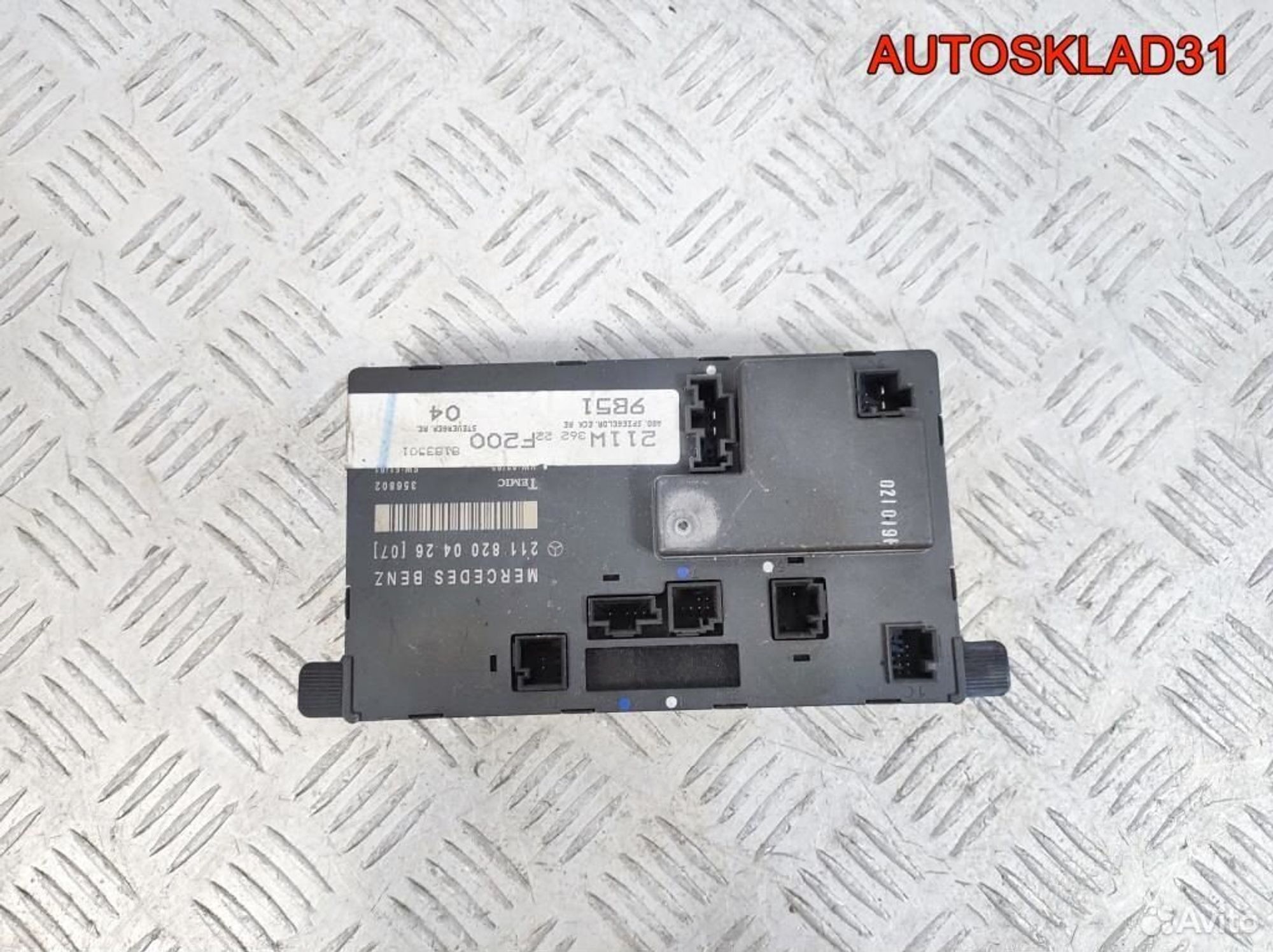 Блок комфорта п/п двери Mercedes W211 A2118200426, 2100 рублей, Дубовое