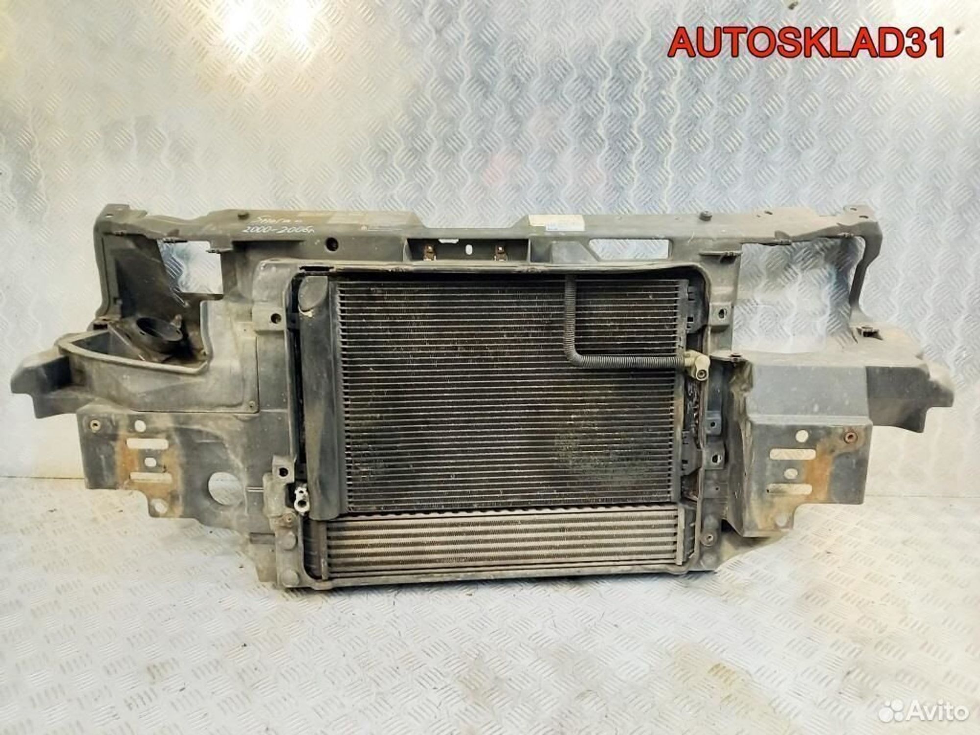 Панель передняя VW Sharan Рест 7M3805598R Дизель, 5000 рублей, Дубовое