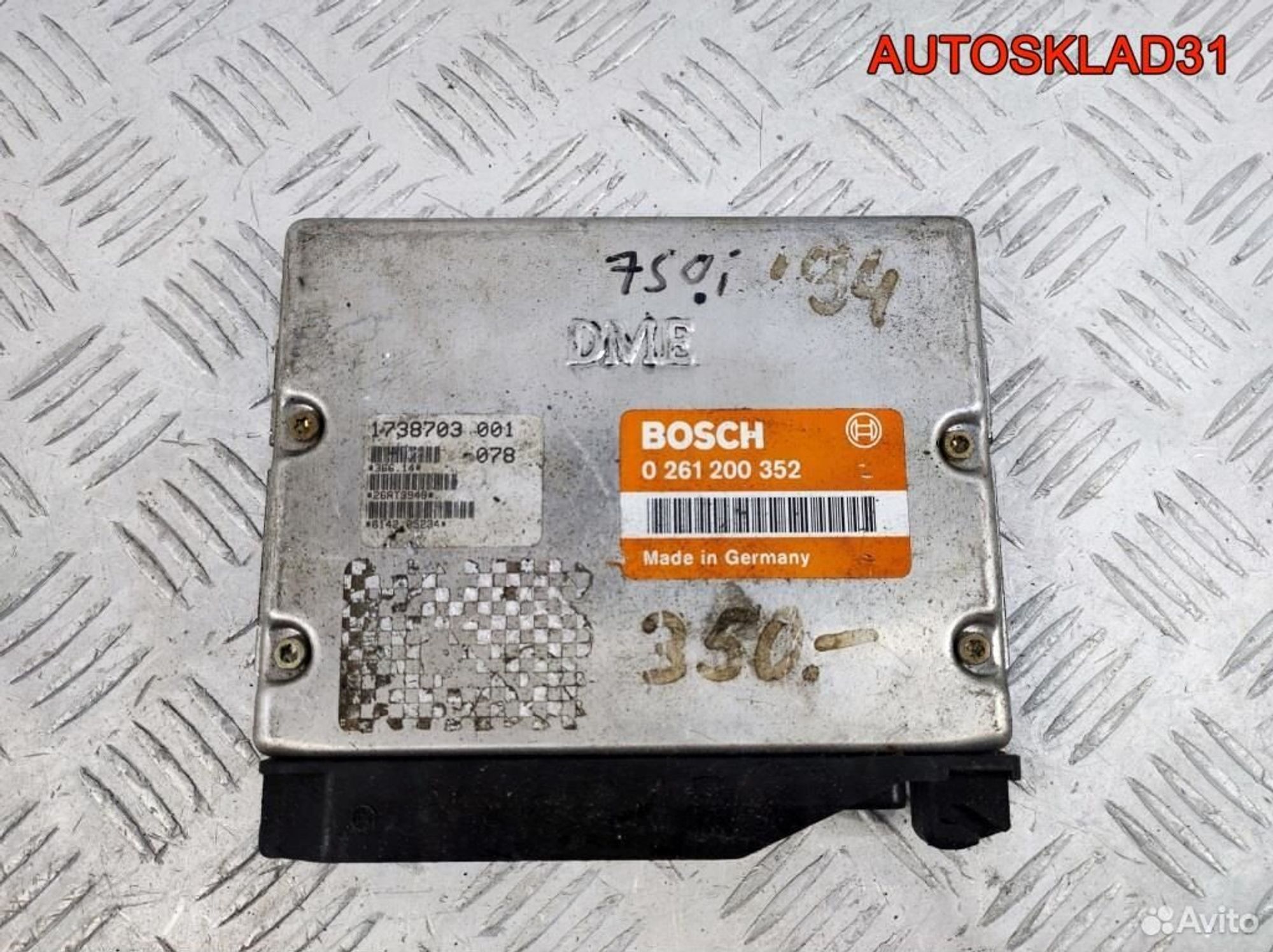 Блок эбу BMW 750 E32 5,0 M70B50 0261200352, 3700 рублей, Дубовое