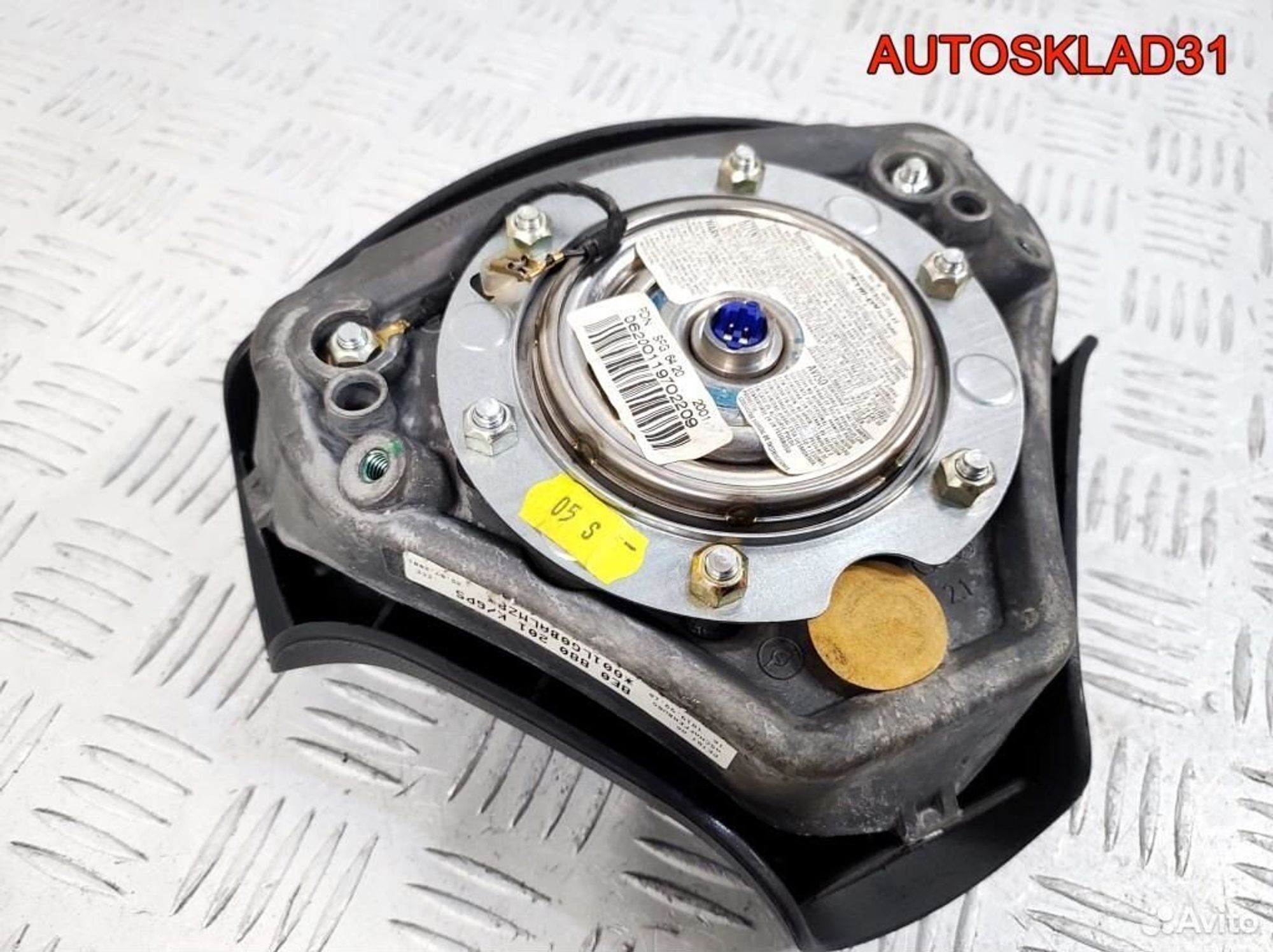 Подушка безопасности в руль Audi A6 C5 8E0880201K, 3200 рублей, Дубовое