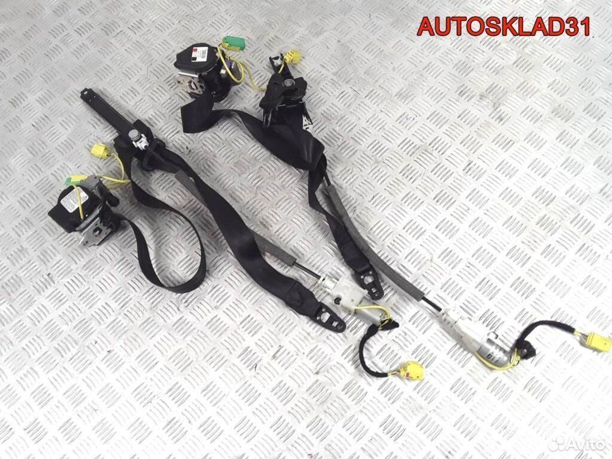 Ремень безопасности передний VW Touareg 7L6857705B, 3600 рублей, Дубовое